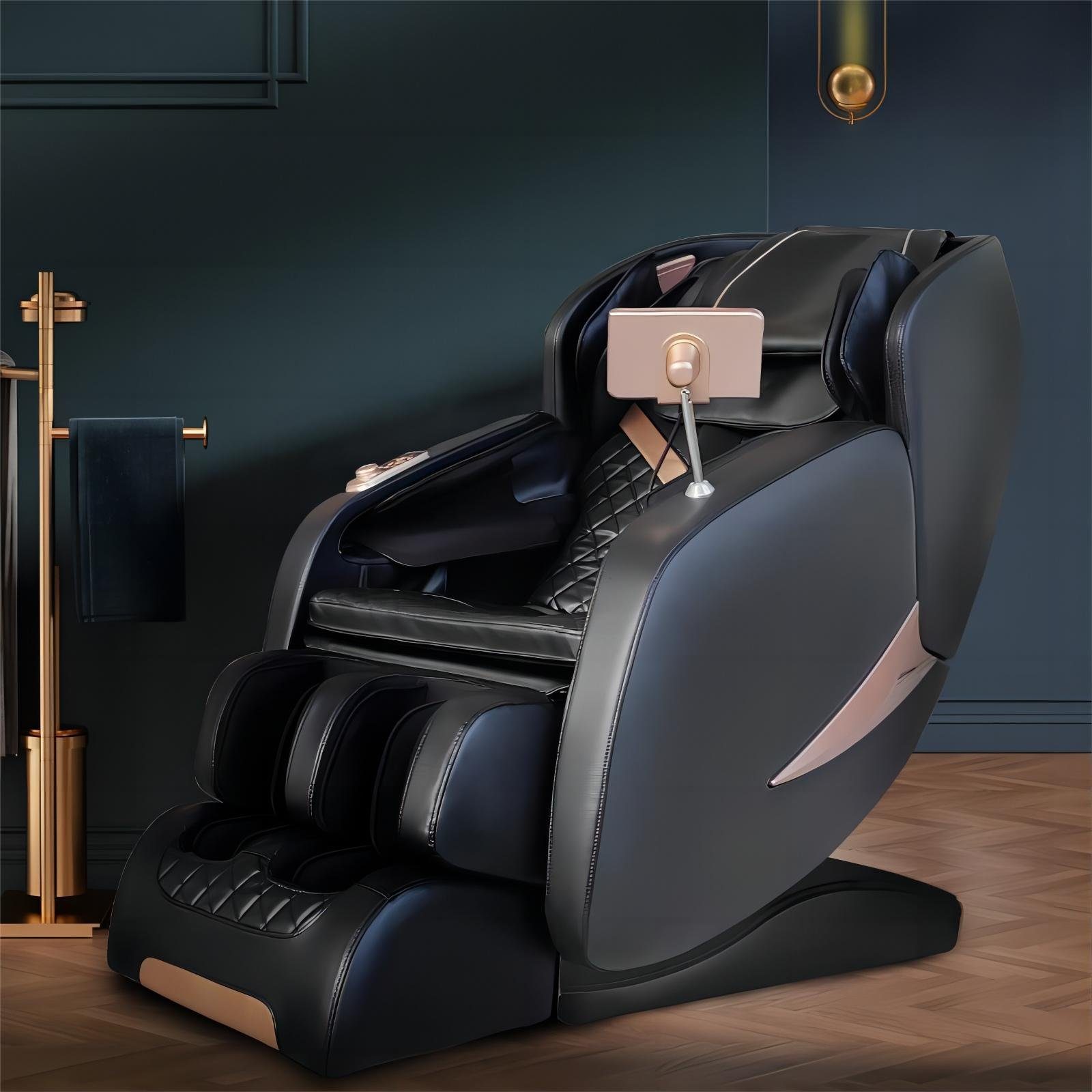 Salottini Massagesessel Designer Luxus Bluetooth-Audio, Liegefunktion LIEFERBAR, Massagesessel Sessel Zürich SOFORT Wärmefunktion