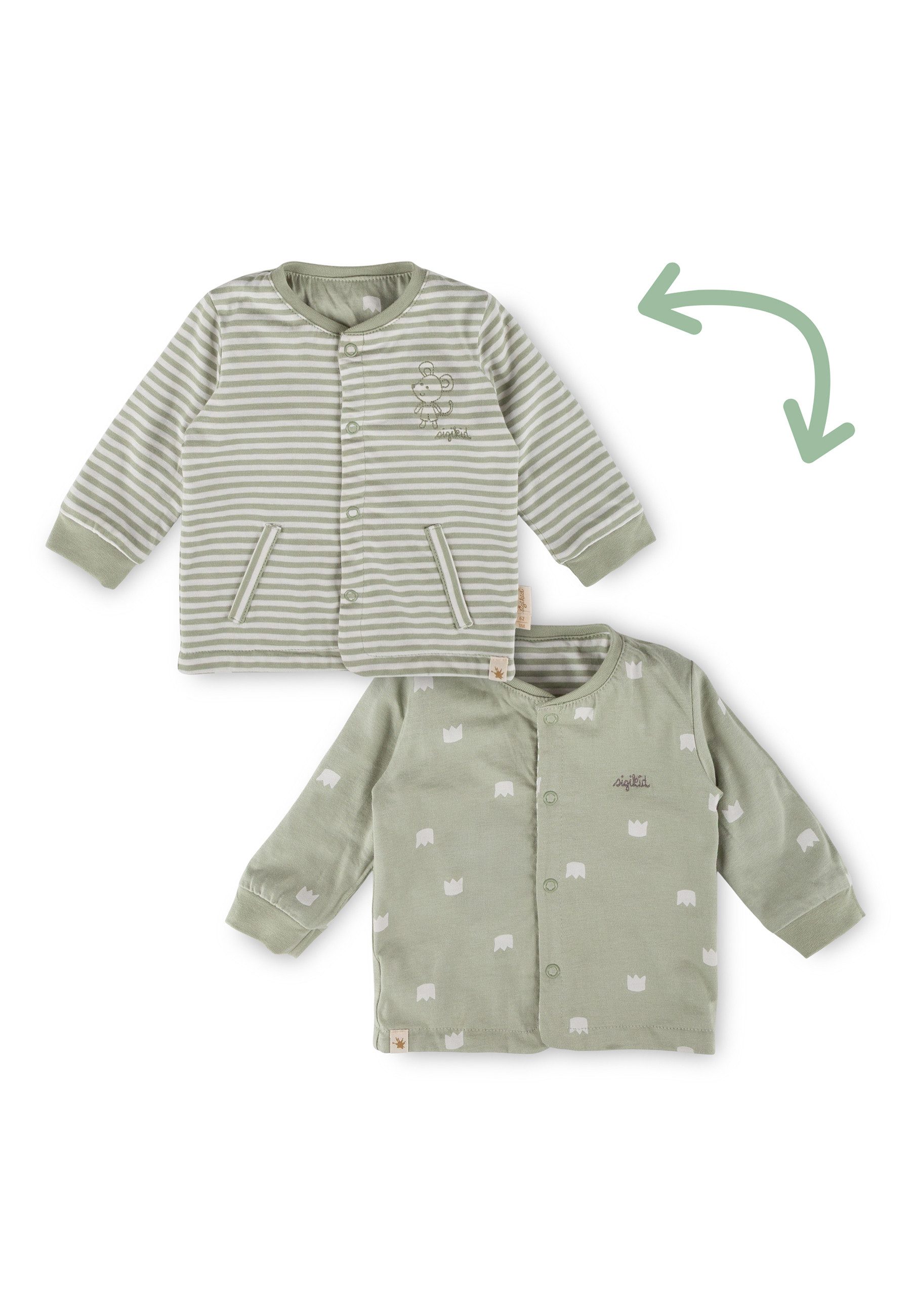 Sigikid Wendejacke Classic Baby für Babys Unisex (1-St)