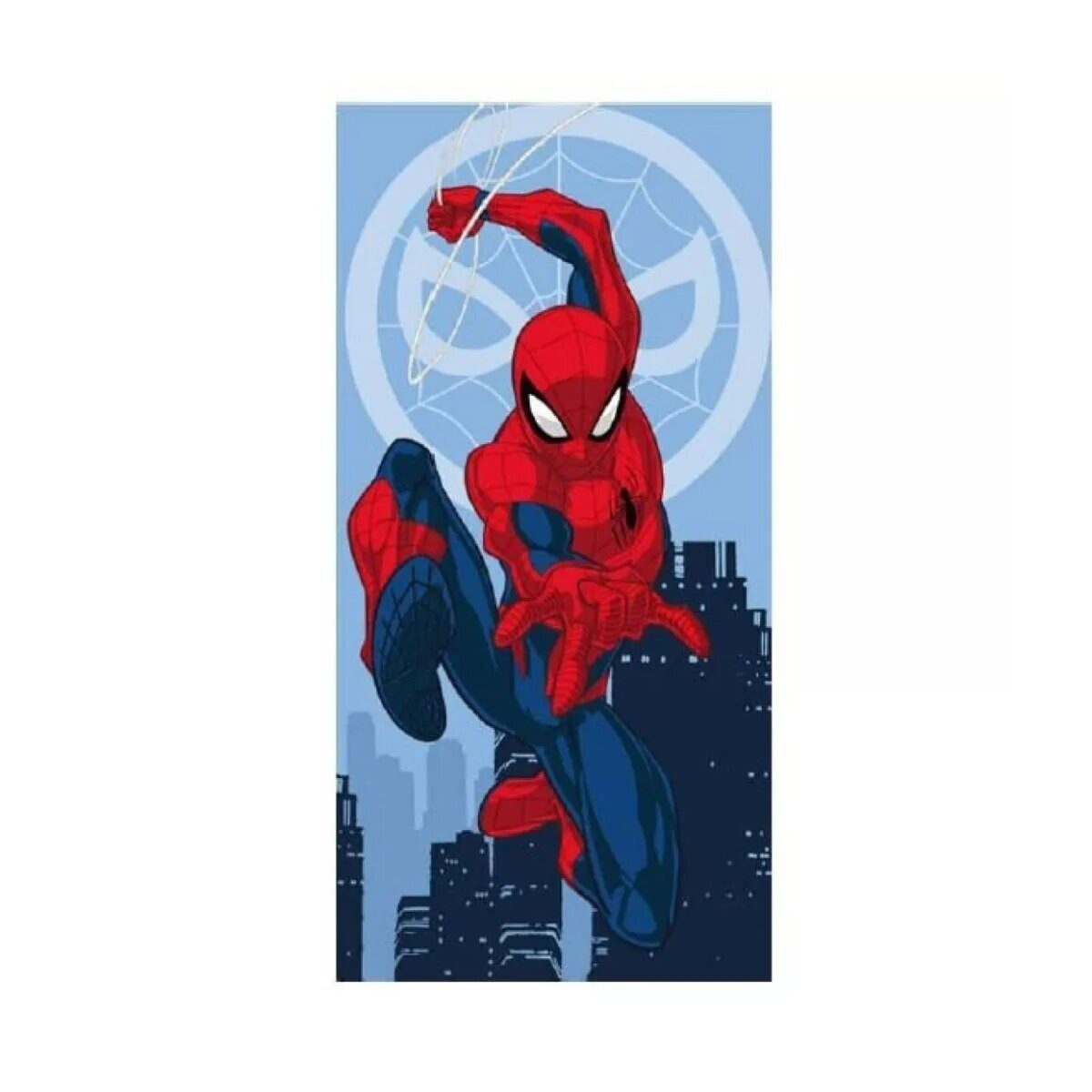 Spiderman Badetuch Spiderman Badetuch, Strandtuch 70x140cm (Schnelltrocknend), 100% Polyester (1-St)