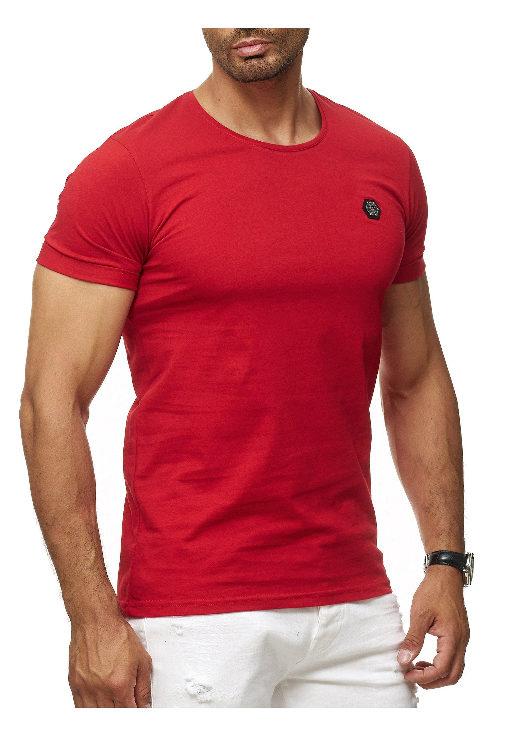 mit Atlanta sportlichem RedBridge Brandlogo rot T-Shirt