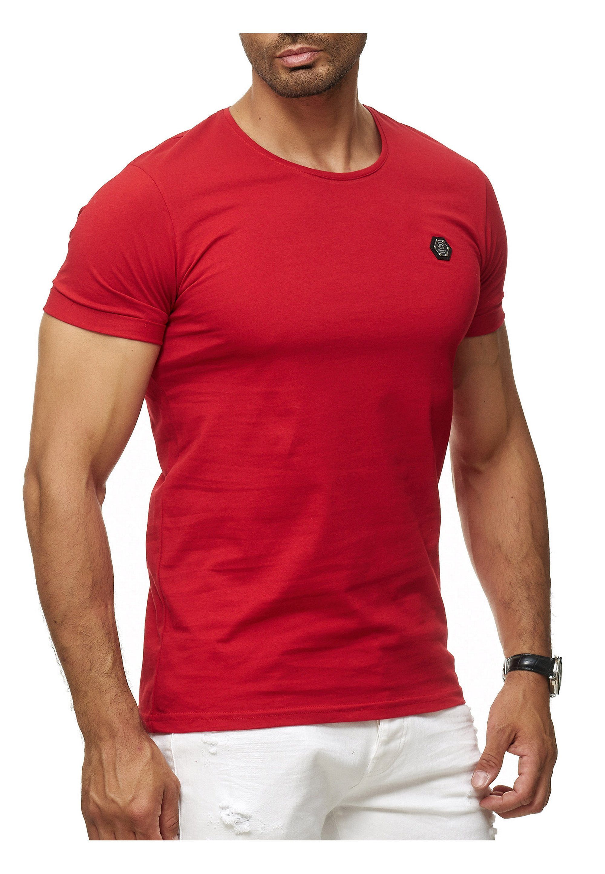 Atlanta sportlichem RedBridge rot mit Brandlogo T-Shirt