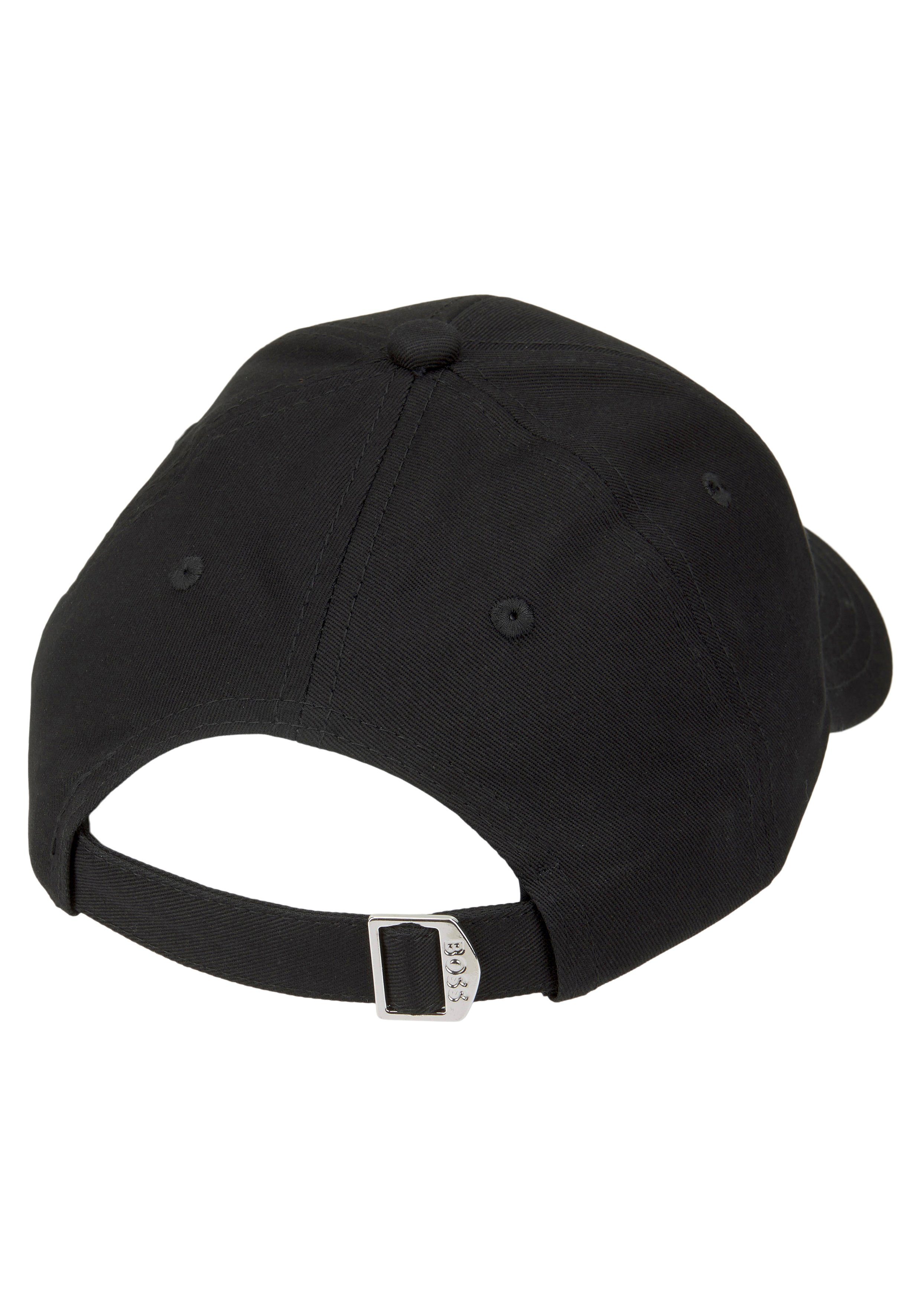 BOSS mit Ari Schriftzug Cap Black BOSS Baseball aufgesticktem