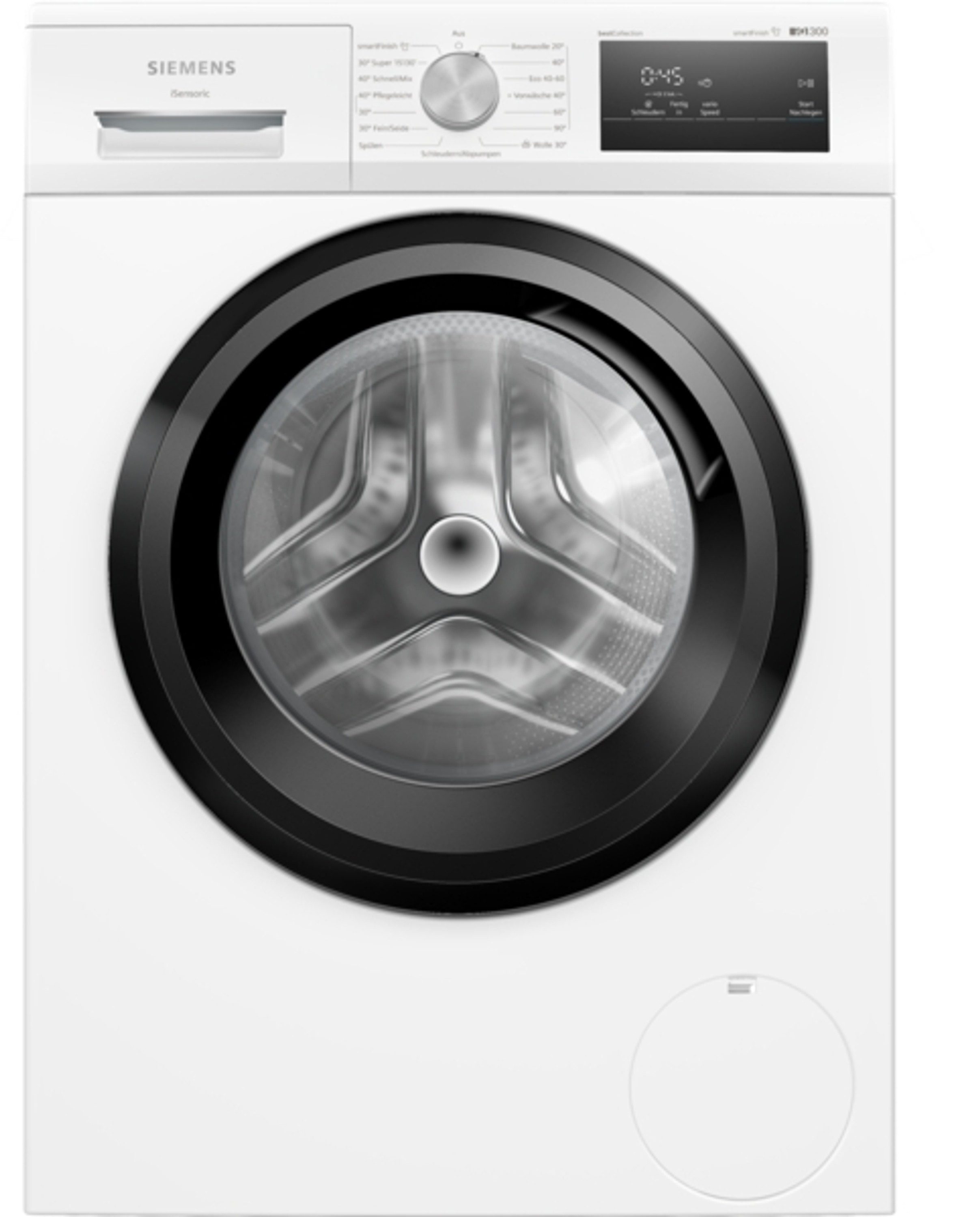 SIEMENS Waschmaschine WM14N0G4, 8 kg, 1400 U/min, effizient, langlebig und leise