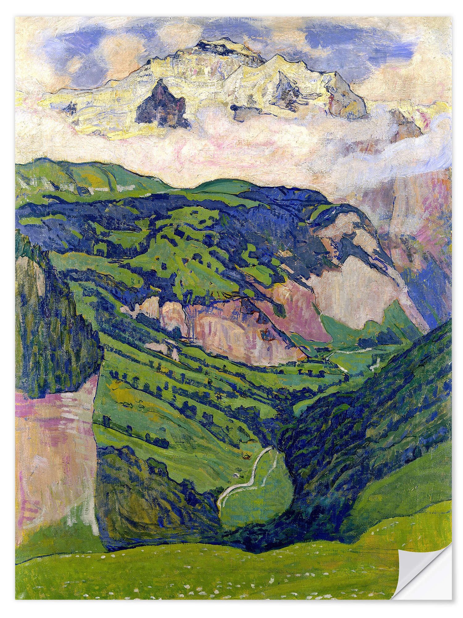 Wandfolie Ferdinand Hodler