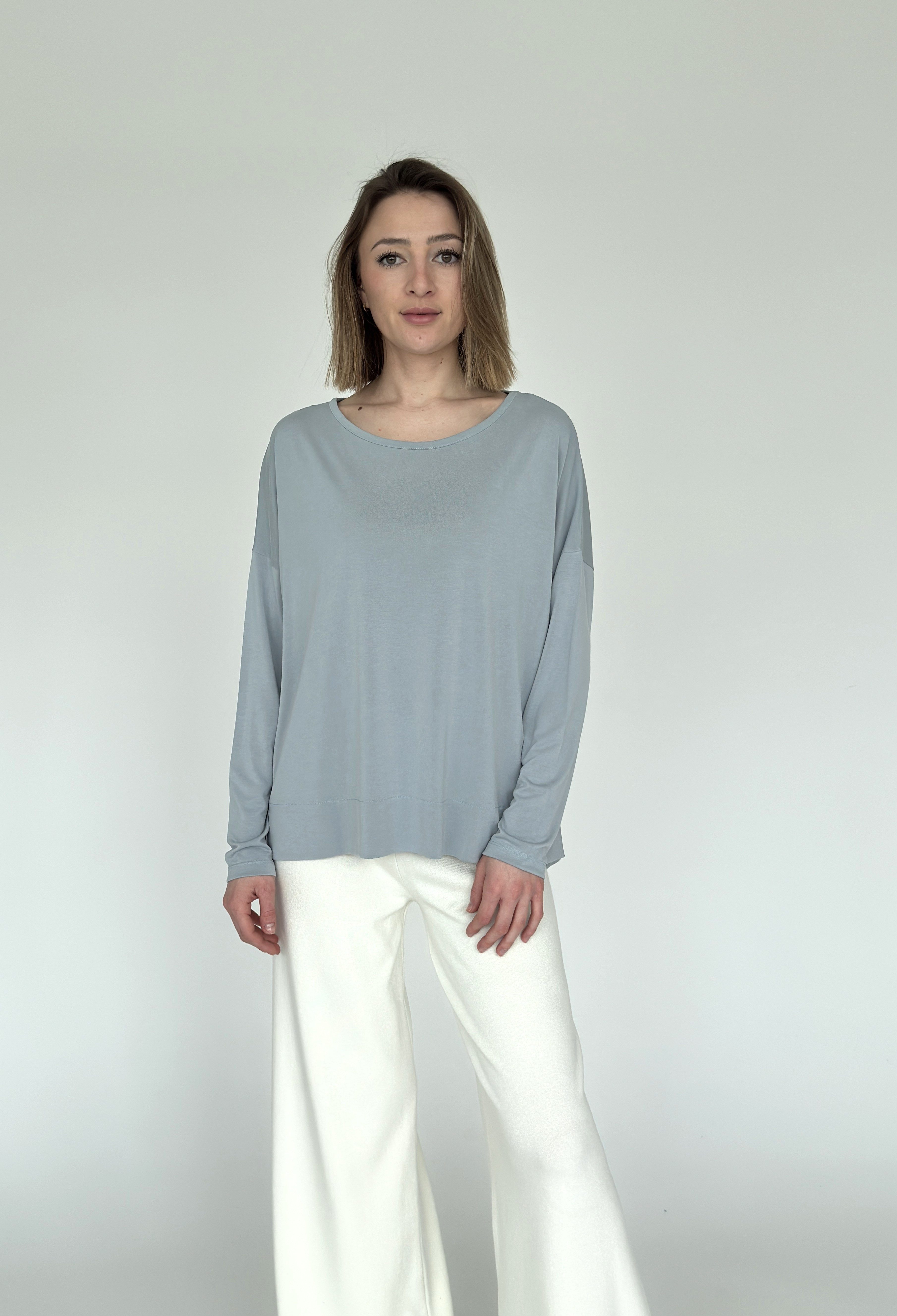 Zuckerwatte Rundhalsshirt bequem und lässig, aus günstig online kaufen
