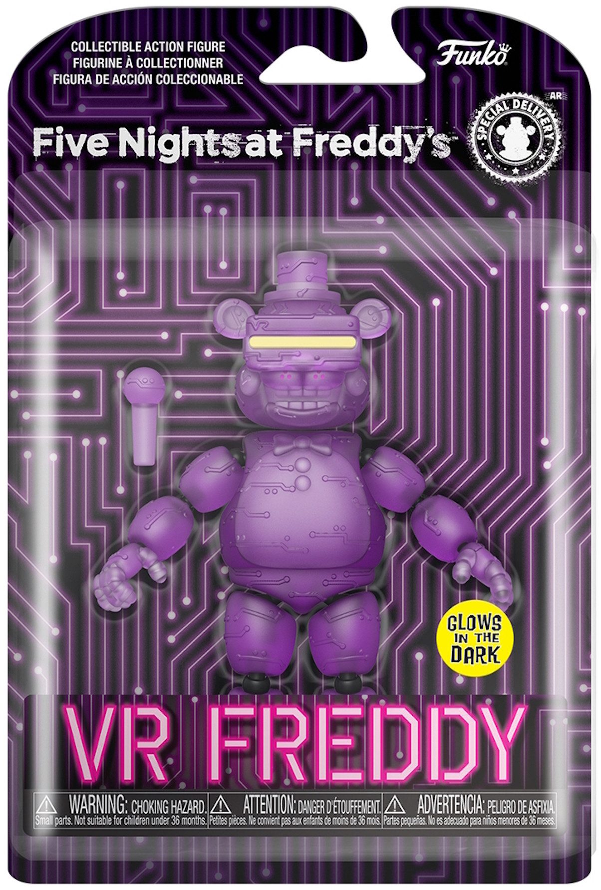 Funko Spielfigur Five Nights at Freddy's VR Freddy Glows Vynl Figur