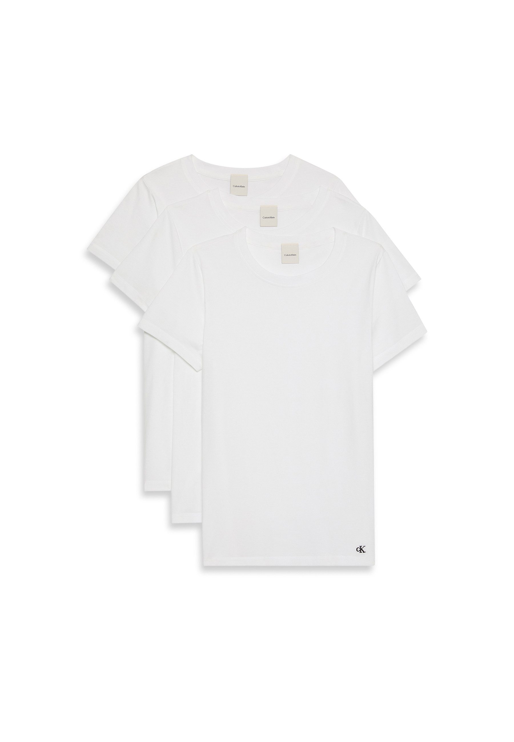 Calvin Klein Underwear T-Shirt COTTON TEE 3PK (Packung, 3er-Pack) Mit Rundh günstig online kaufen