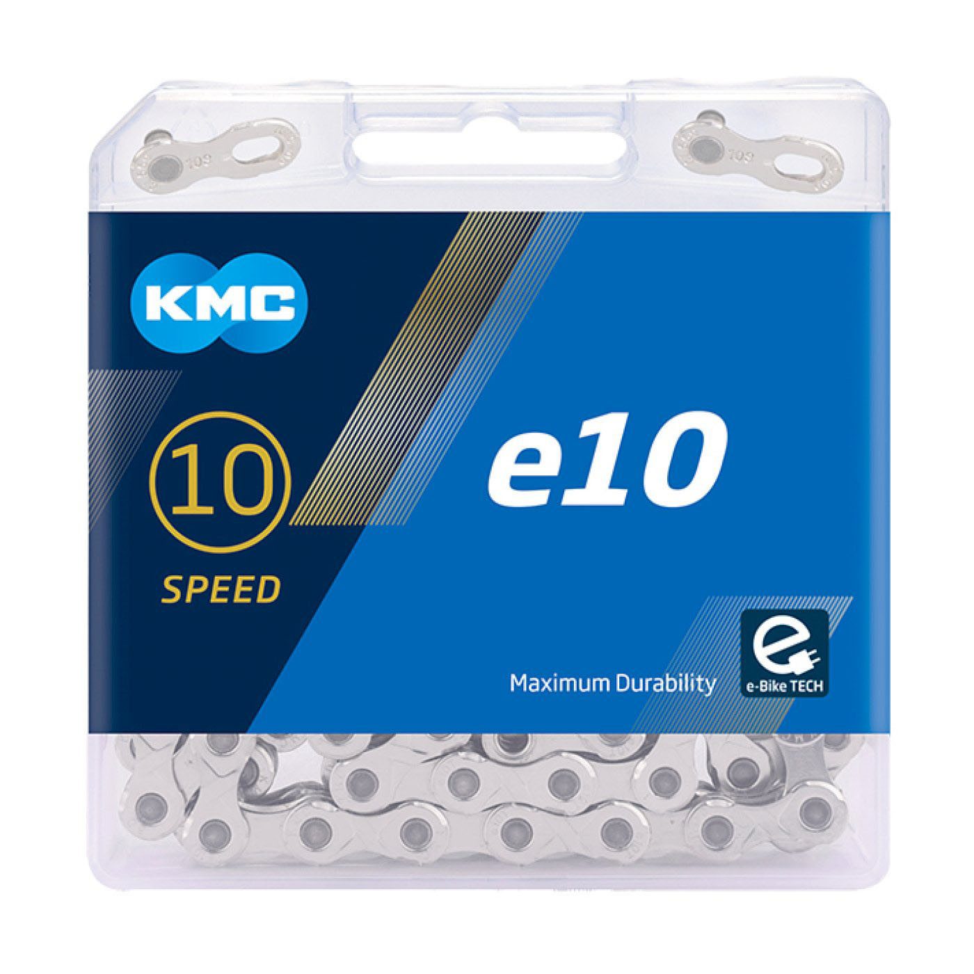 KMC Fahrradkette KMC E-Bike Kette e10 10-fach 122 Glieder mit MissingLink