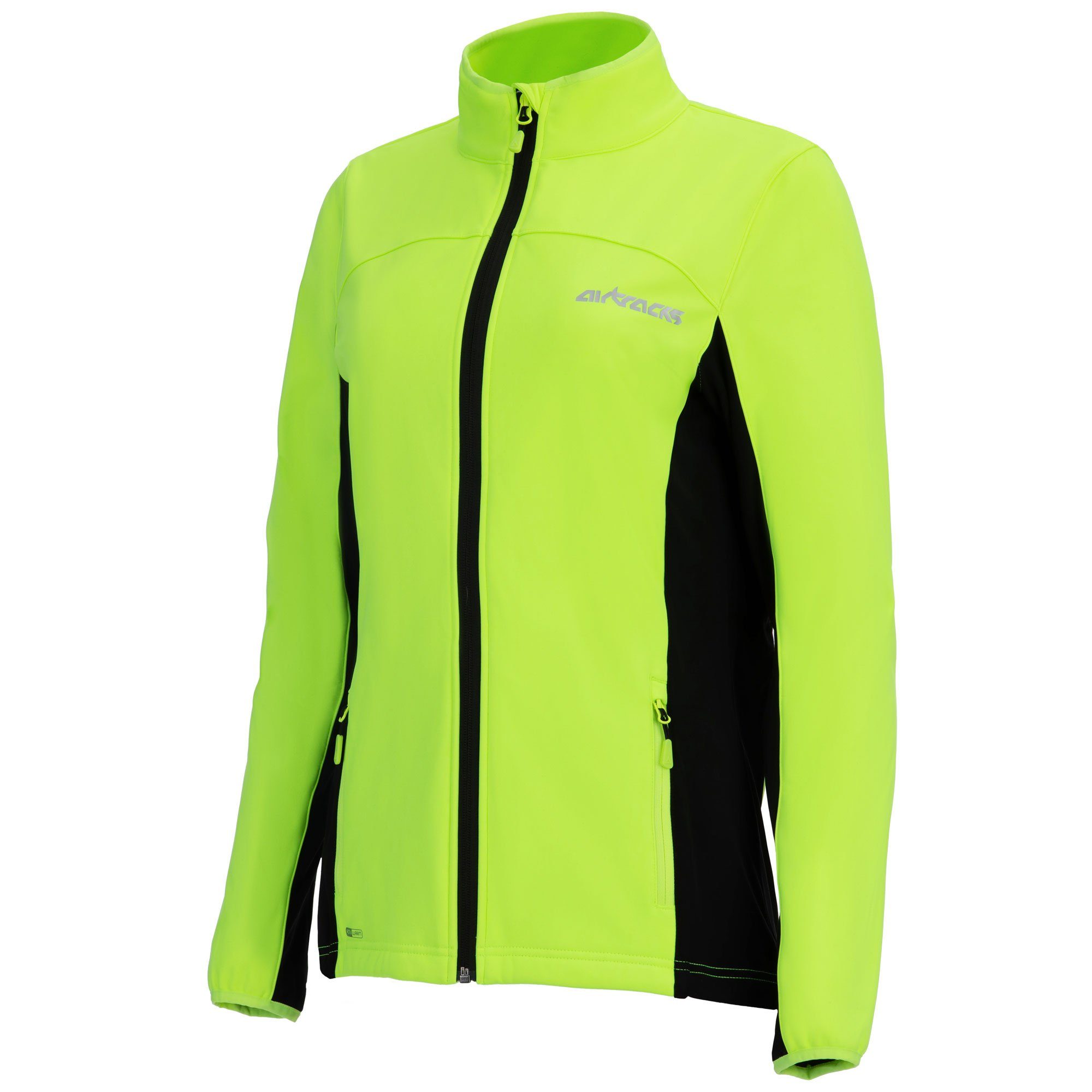 Airtracks Fahrradjacke Damen Thermo Fahrradjacke Pro Line II (Softshell Radjacke optimal die kalte Jahreszeit,Herbst - Winter) Herbst - Winter » S M L XL XXL «
