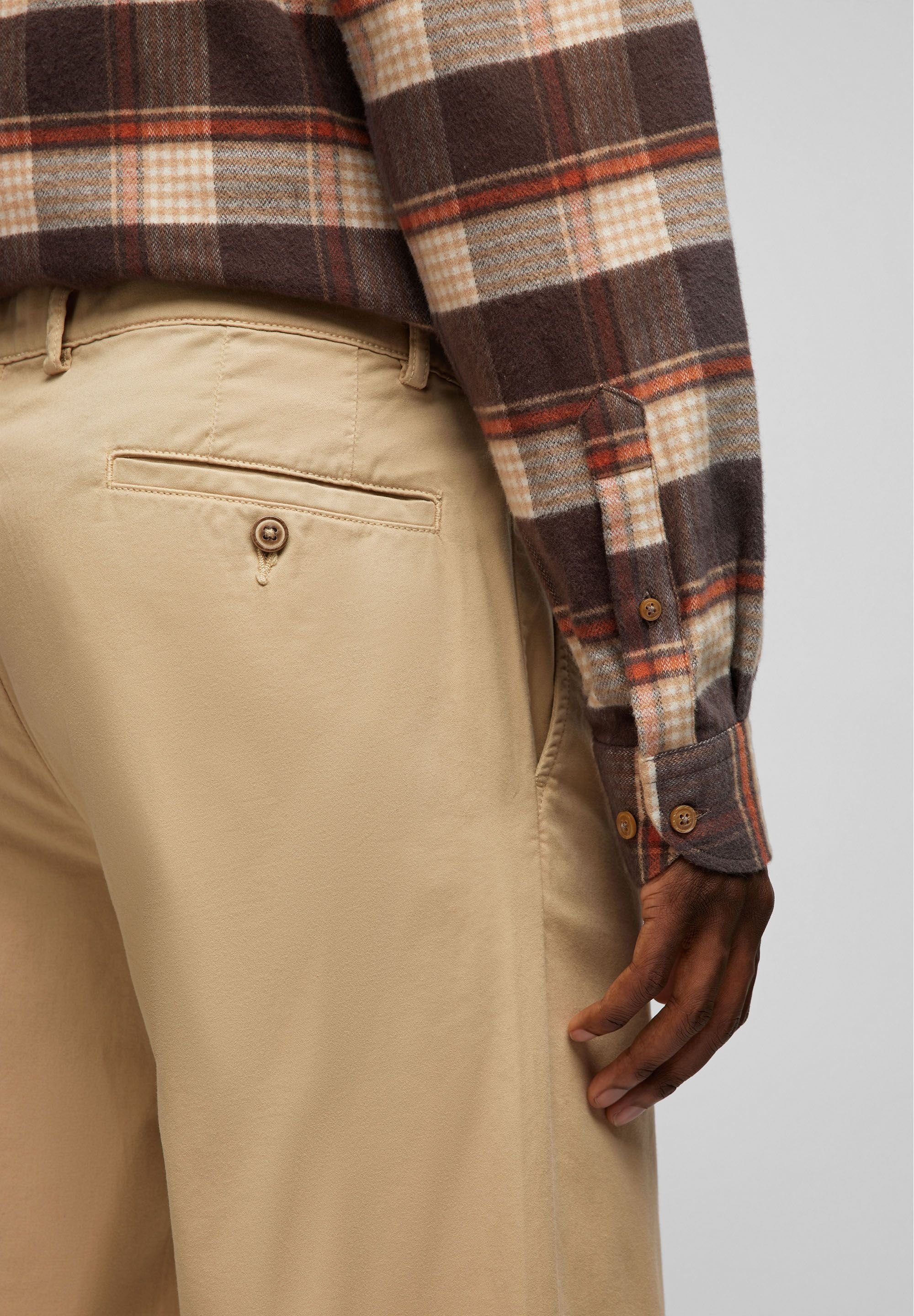 HECHTER PARIS Chinohose (1-tlg) aus hochwertigem Mischgewebe