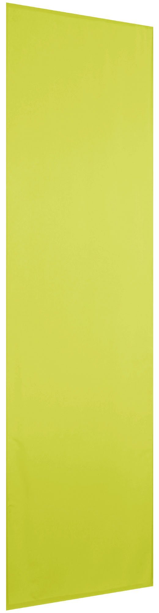 Vorhang, Bestlivings, Klettband Blickdichte Grün Klettband (1 blickdicht, Schiebegardine (BxL), x 60cm mit St), 245cm Microfaser