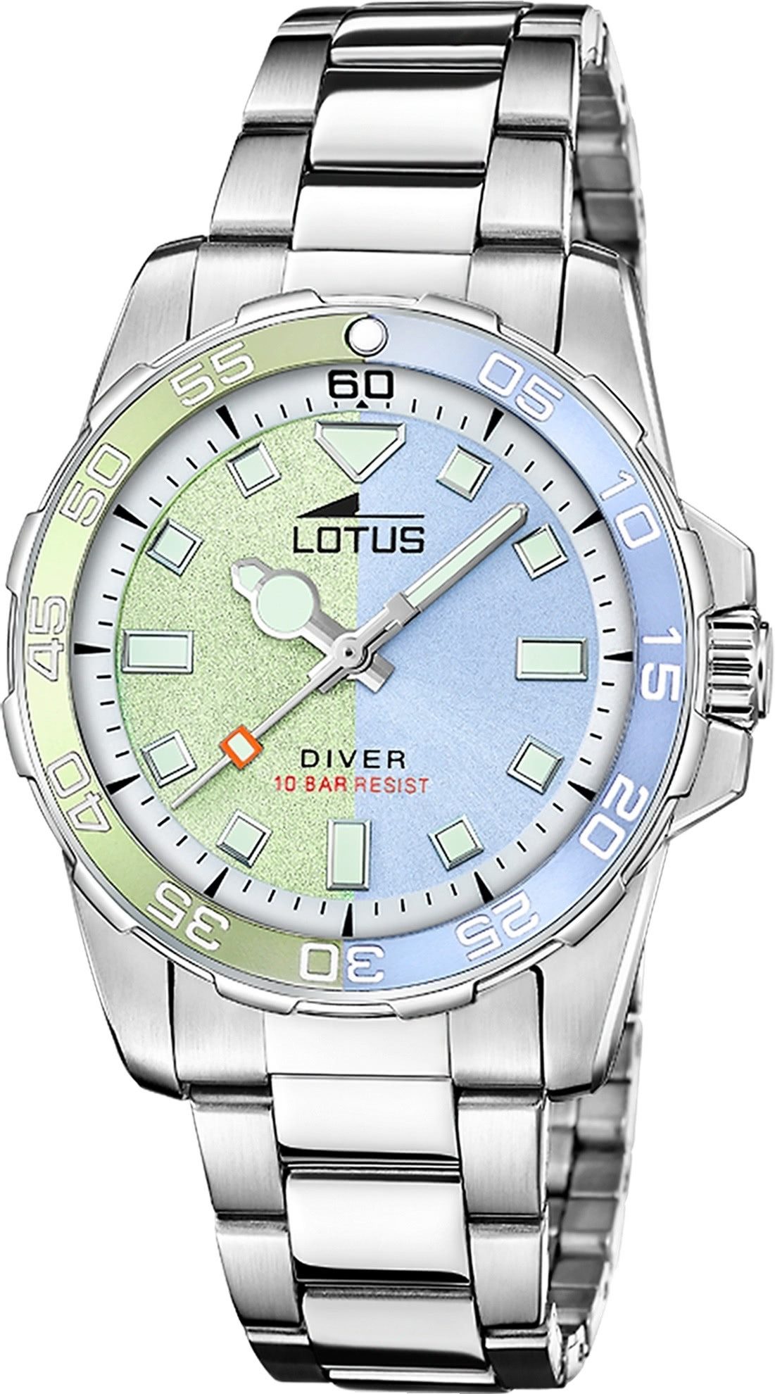 Lotus Chronograph Lotus Damenuhr Edelstahl silber günstig online kaufen