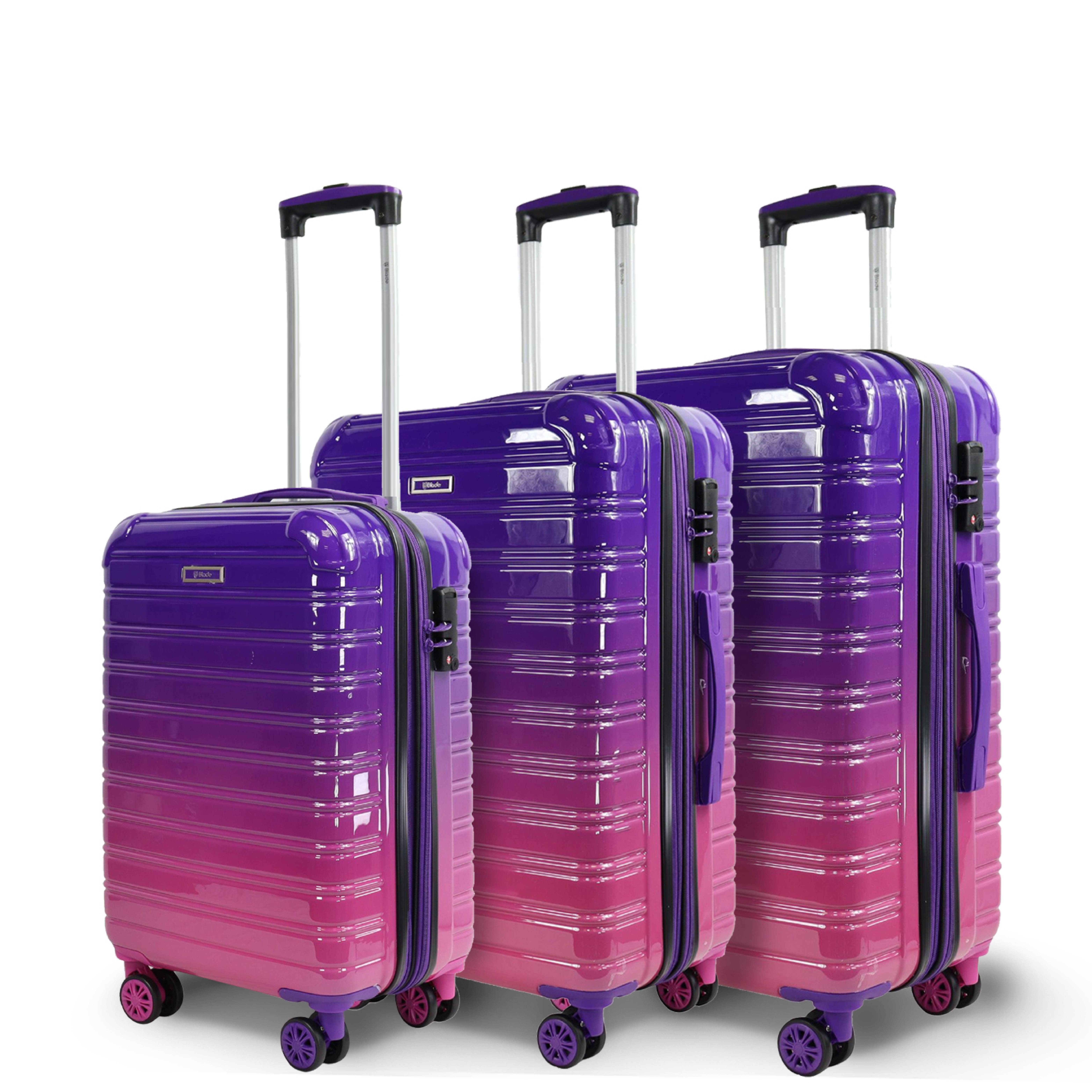 Blade Hartschalen-Trolley Kofferset Erweiterbares Handgepäck Rollkoffer TSA-Schloss ABS+PC SALE