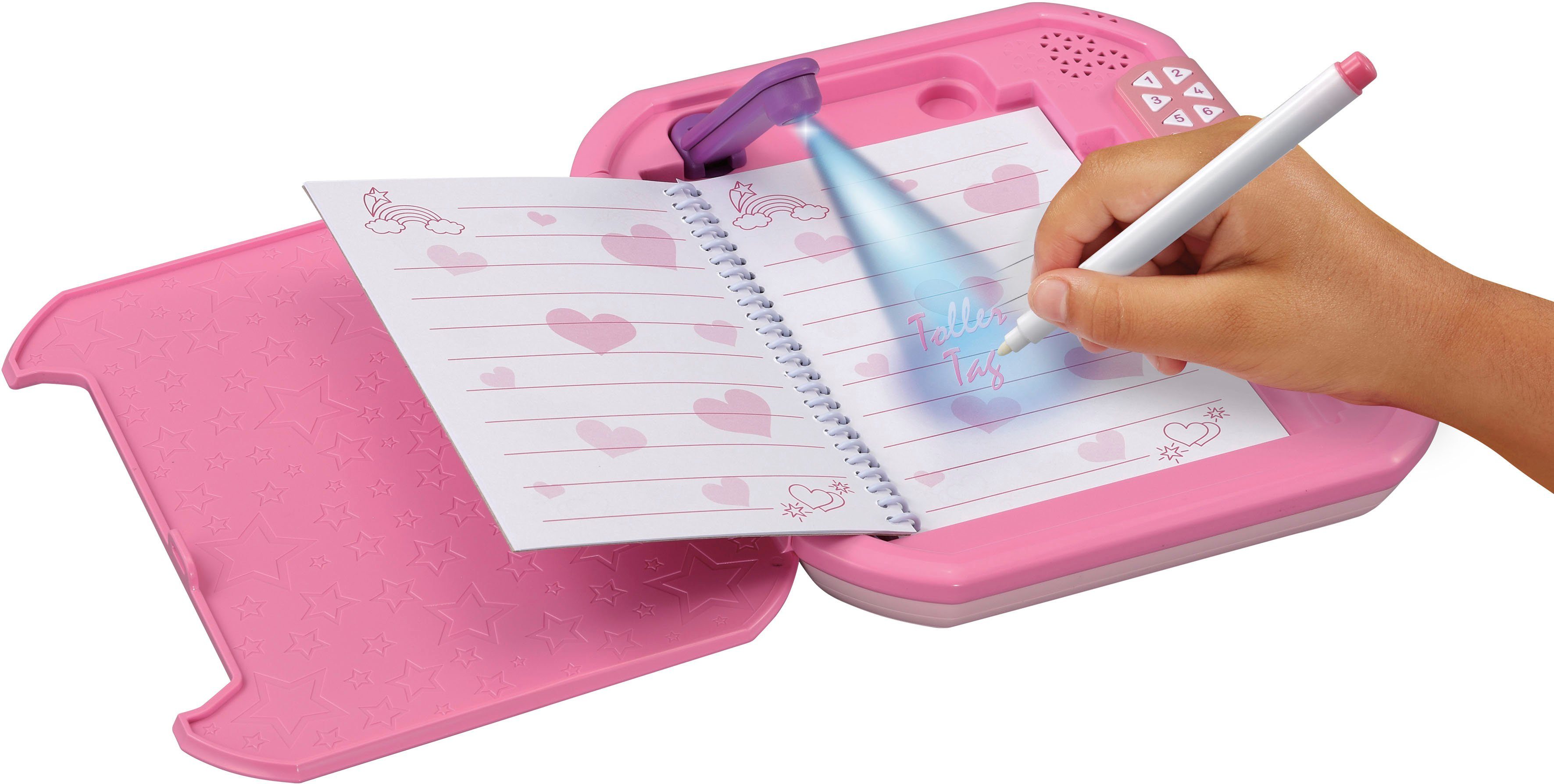Vtech® Elektronisches Tagebuch Kiditronics, Kidisecrets Magic Glow, mit Sond