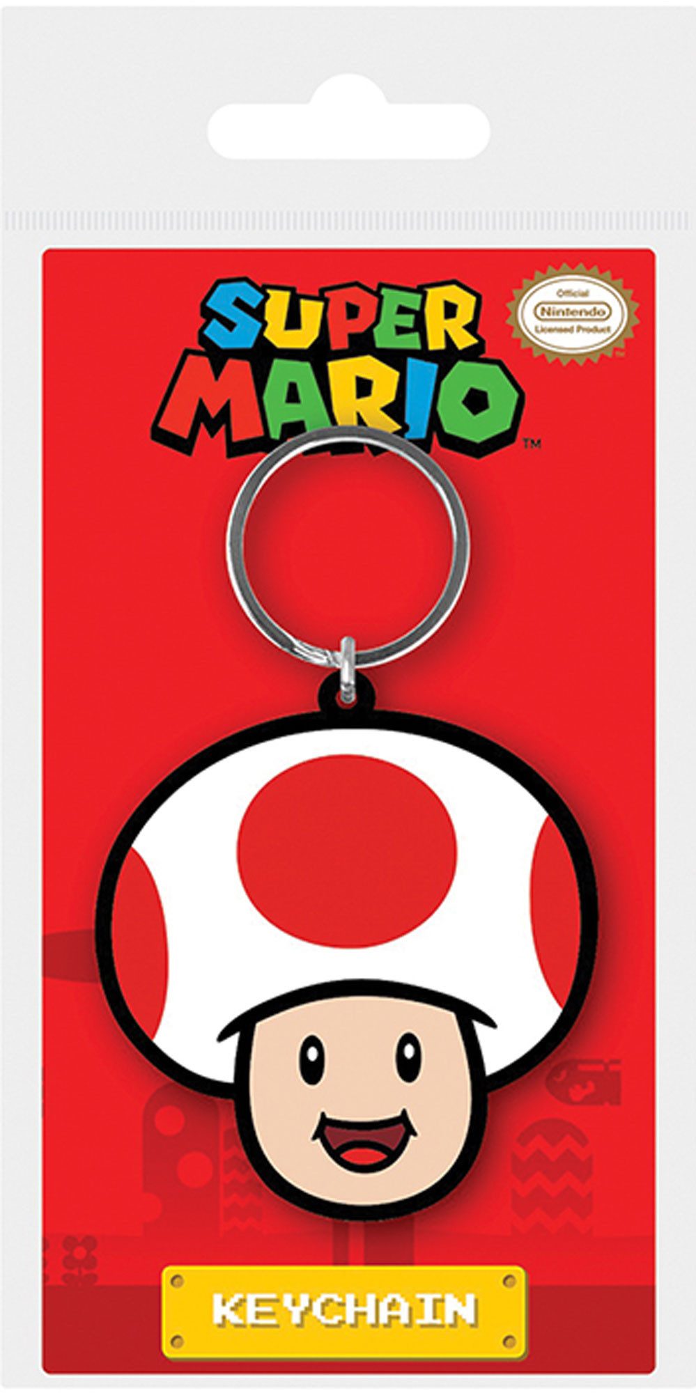 Schlüsselanhänger Nintendo - Keyring - Super Mario - Toad