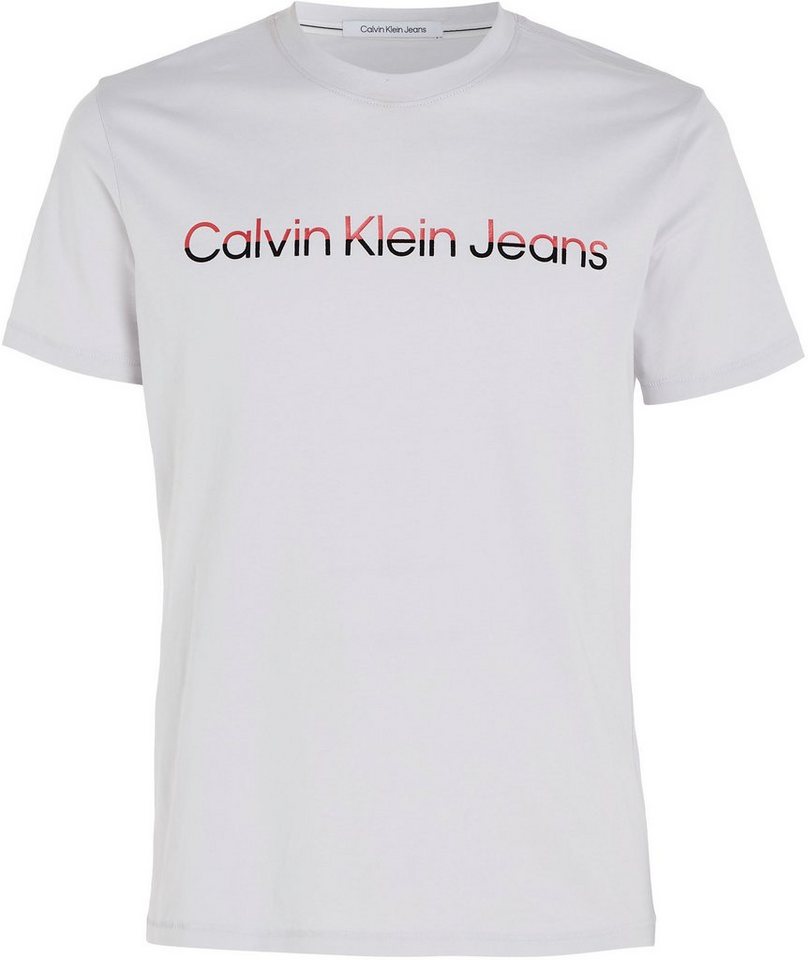 Calvin Klein Jeans T-Shirt Shirt MIXED INSTITUTIONA mit Calvin Klein  Logoschriftzug