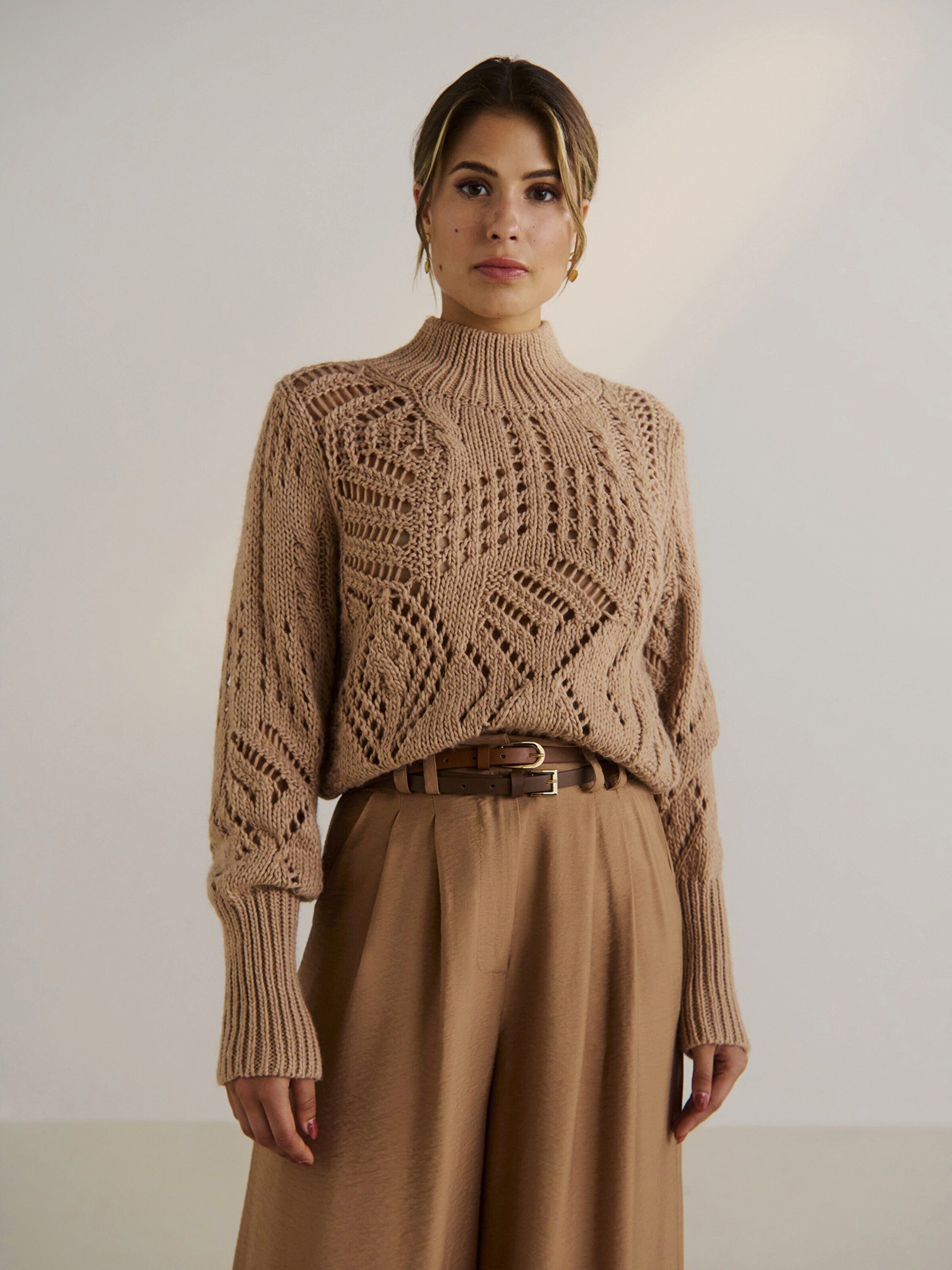 Guido Maria Kretschmer Women Strickpullover Elissa (1-tlg) Lochmuster günstig online kaufen