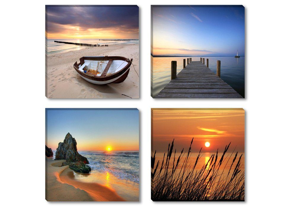 Visario Bild mit Rahmen 4er Set günstig online kaufen