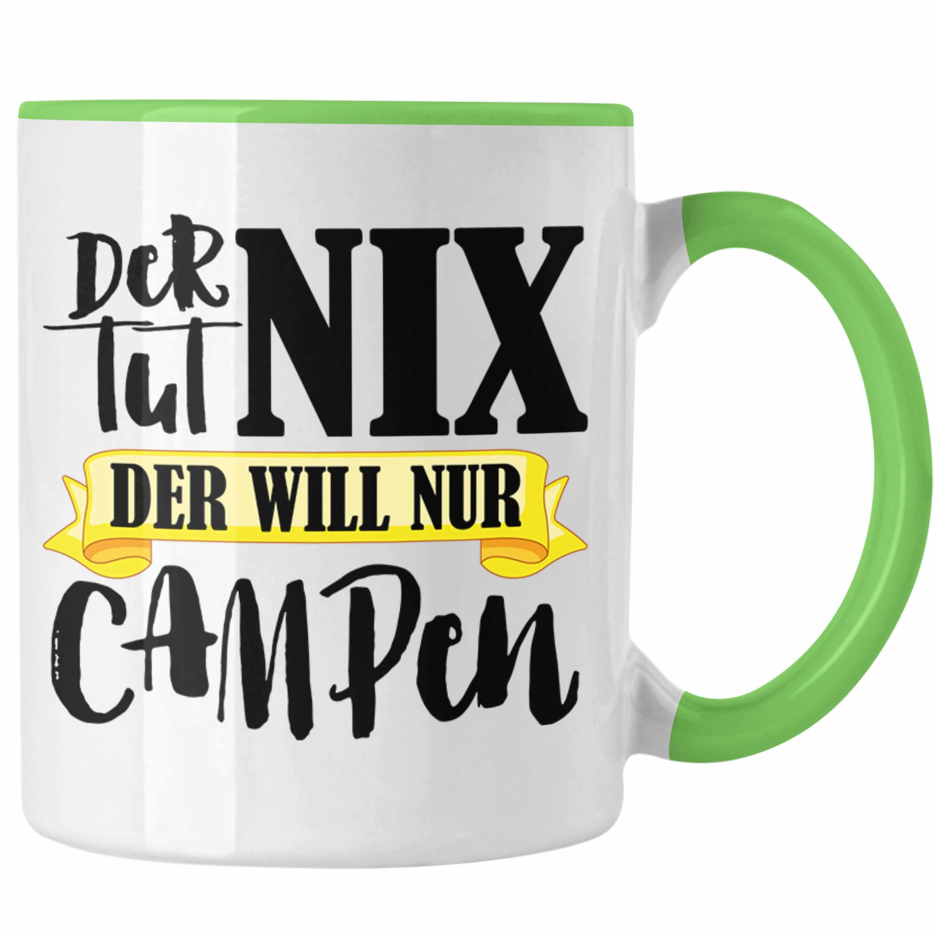 Trendation Tasse Trendation - Wohnwagen Camper Tasse Geschenke Wohnmobil Männer Camping