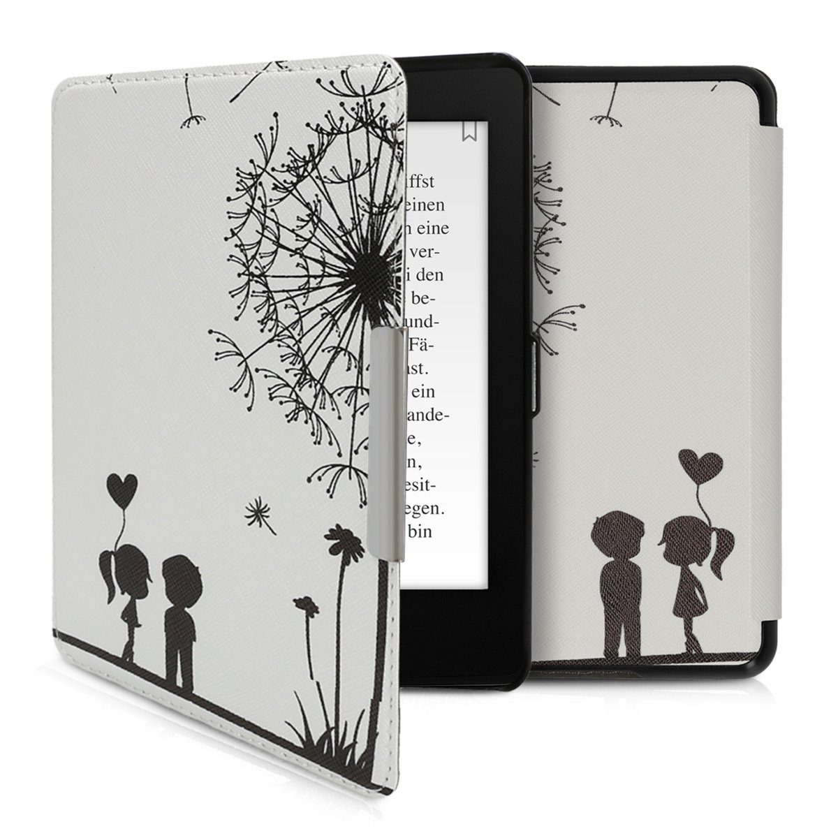 kwmobile E-Reader-Hülle, Hülle für Amazon Kindle Paperwhite (10. Gen -  2018) - Kunstleder eReader Schutzhülle Cover Case - Pusteblume Love Design  online kaufen | OTTO