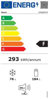 BOSCH Einbaukühlgefrierkombination KIN86NFF0