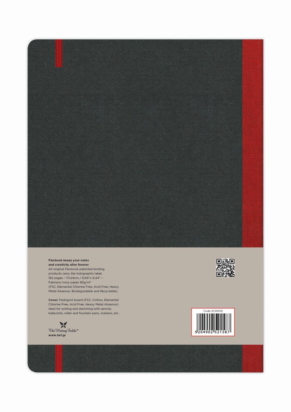 / cm Rot / Flexbook Flexbook Liniert Seiten Globel Elastikband verschied Notizbuch blanko/linierte * 17 Notizbuch 24
