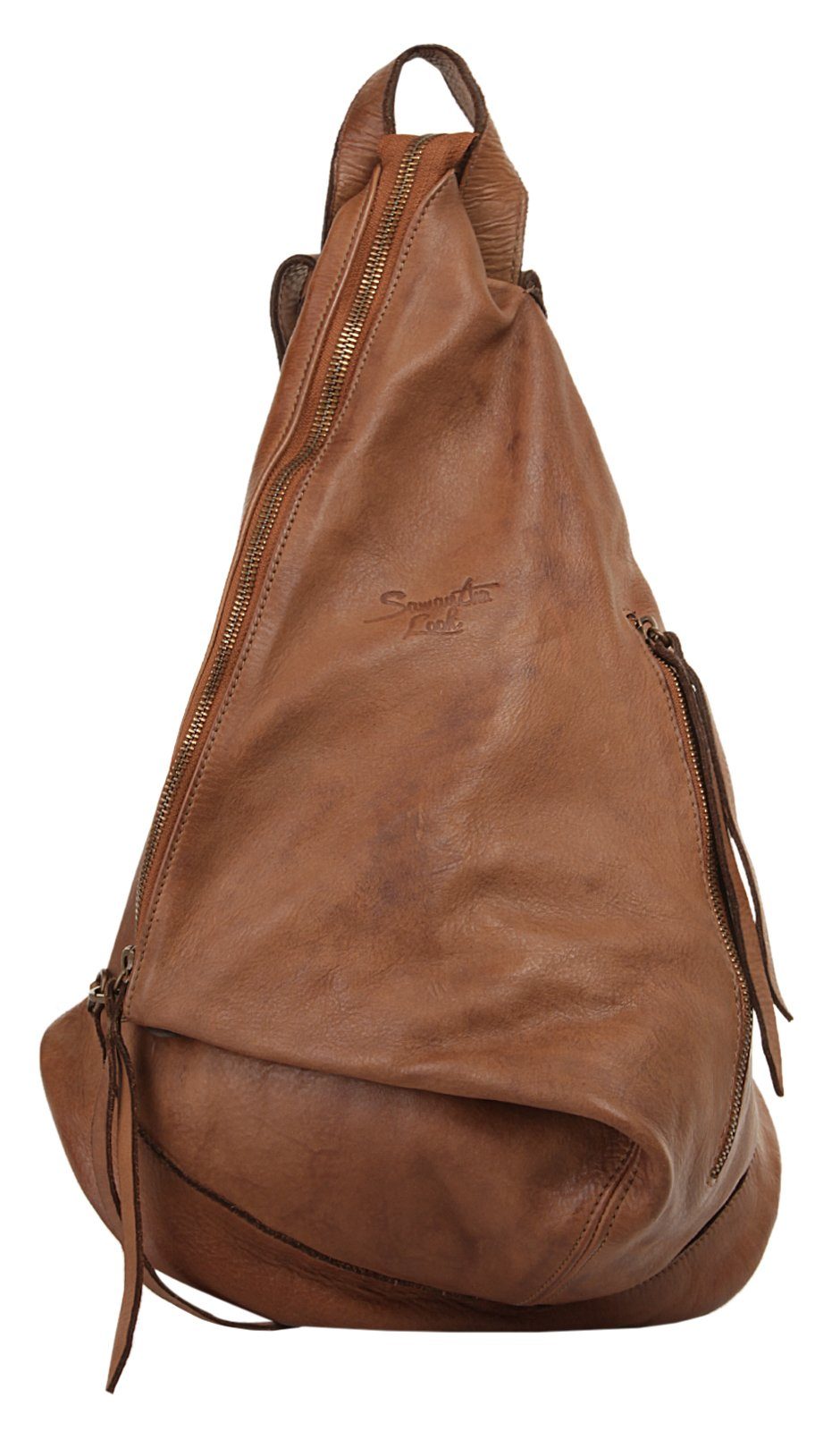 Samantha Look Cityrucksack, echt Leder, Made in Italy günstig online kaufen