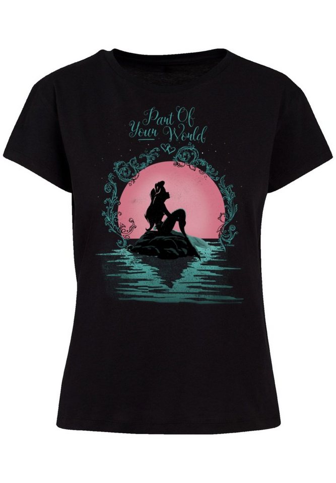 F4NT4STIC T-Shirt Disney Arielle die Meerjungfrau Part Of Your World Premium  Qualität, Perfekte Passform und hochwertige Verarbeitung