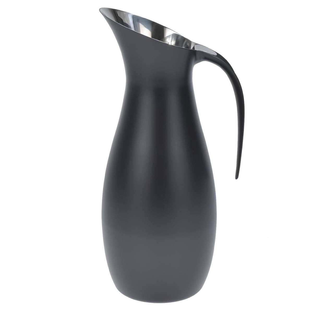 Zone Denmark Karaffe Rocks, 30cm hoch, 1.7 Liter Volumen, mit Griff, aus Stahl