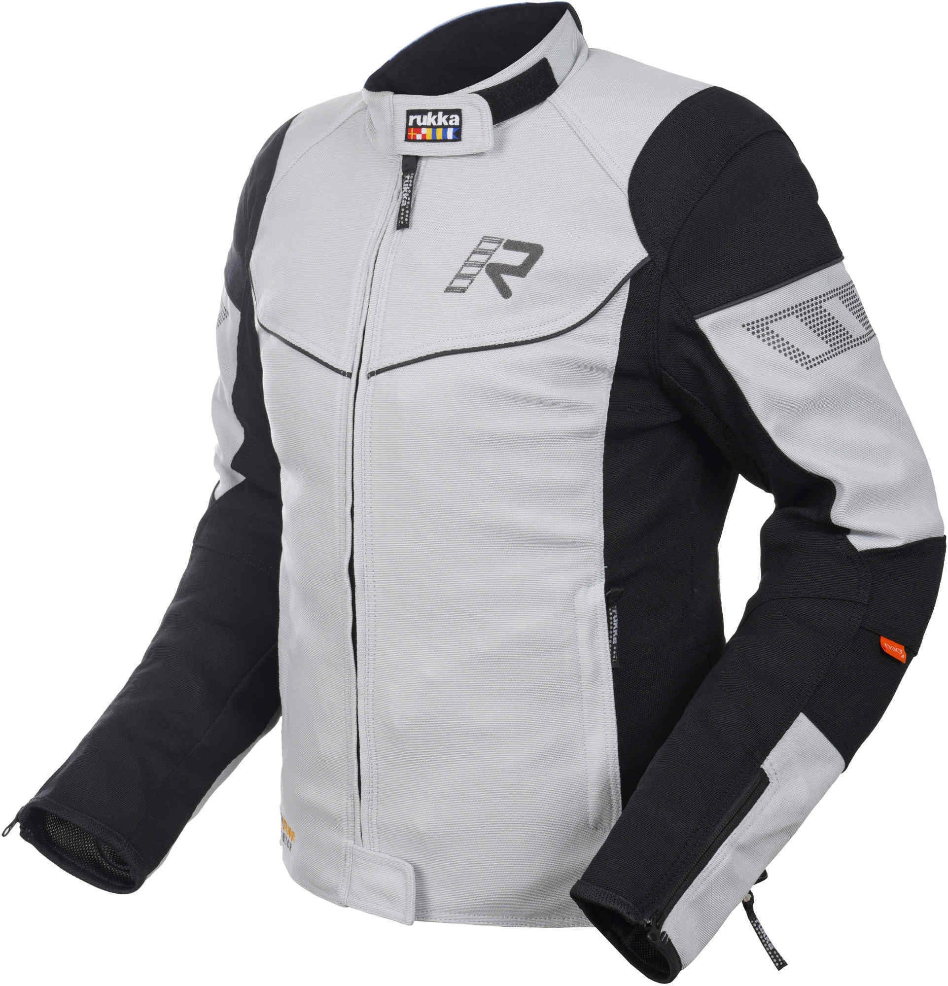 Rukka Motorradjacke AirGobina 2.0 Damen Motorrad Textiljacke Wasserdicht Atmungsaktiv dehnbar protektoren reißverschluss wasserdi
