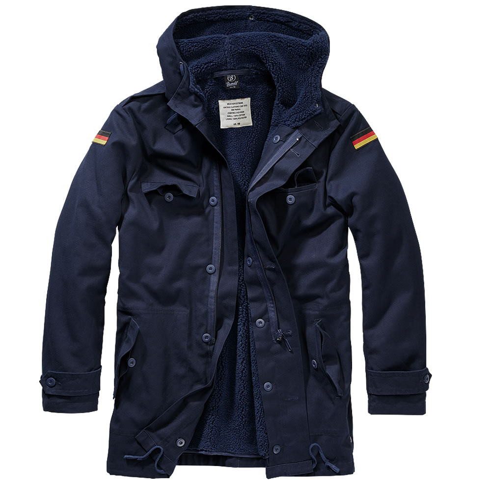 RennerXXL Winterjacke BW Parka Flag Bundeswehr Parka Große Größen