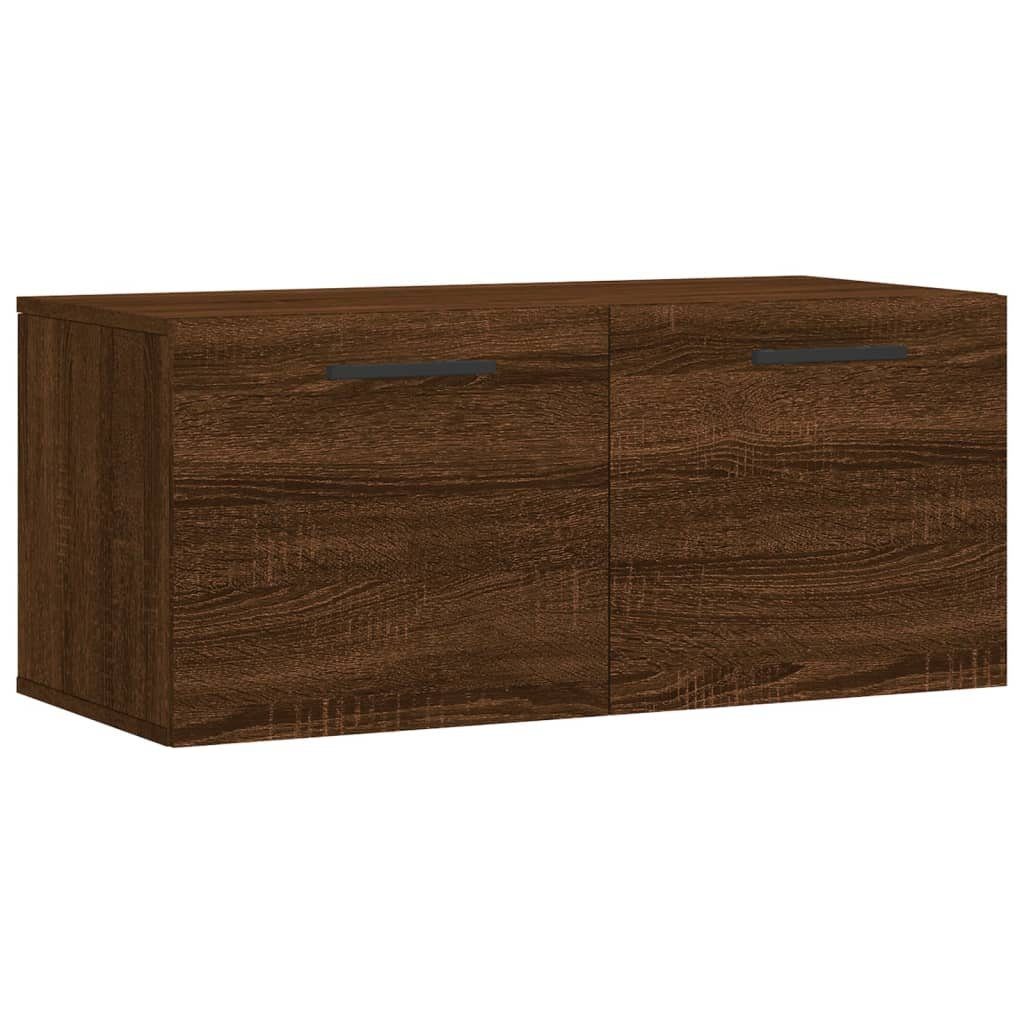 vidaXL Hängeschrank Wandschrank Braun Eichen-Optik 80x36,5x35 günstig online kaufen