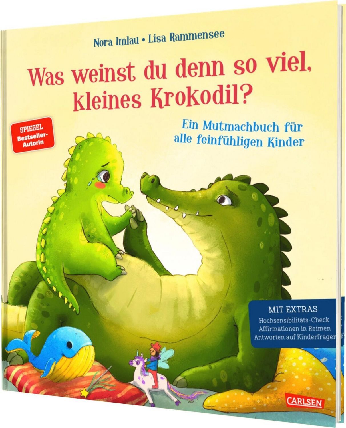 Was weinst du denn so viel, kleines Krokodil? / Nora Imlau, Der Kindergefühle-Bestseller als Hardcoverausgabe im Großformat