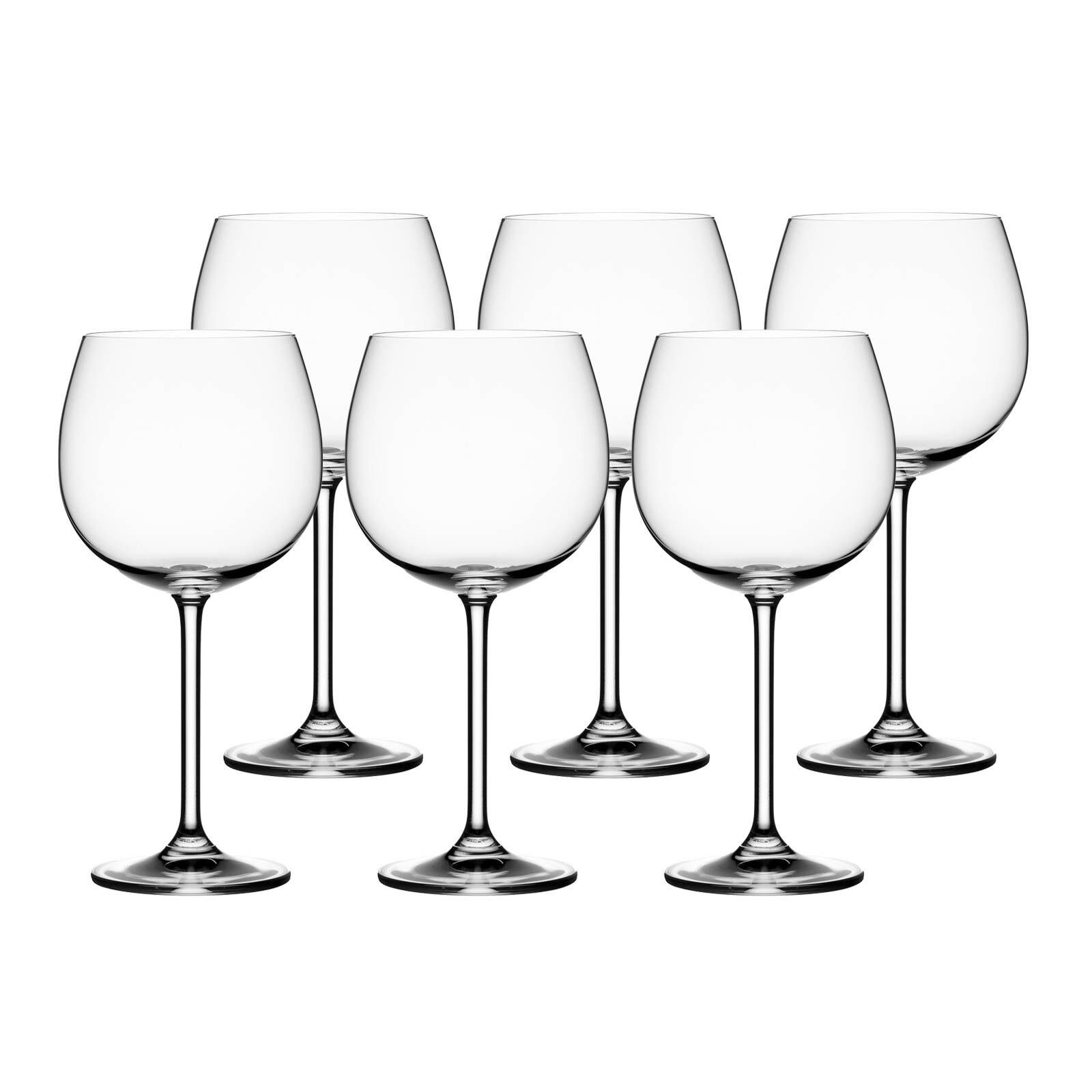 BOHEMIA SELECTION Rotweinglas »Clara Burgunderkelch 570 ml 6er Set«, Glas  online kaufen | OTTO