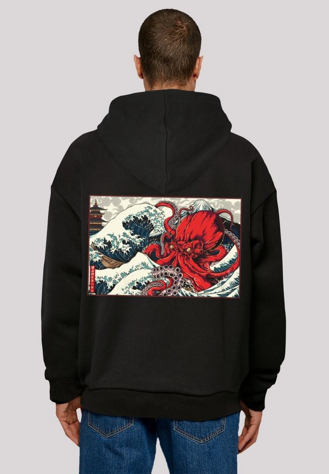 F4NT4STIC Kapuzenpullover Octopus Japan Keine Angabe, Fällt weit aus, bitte  eine Größe kleiner bestellen