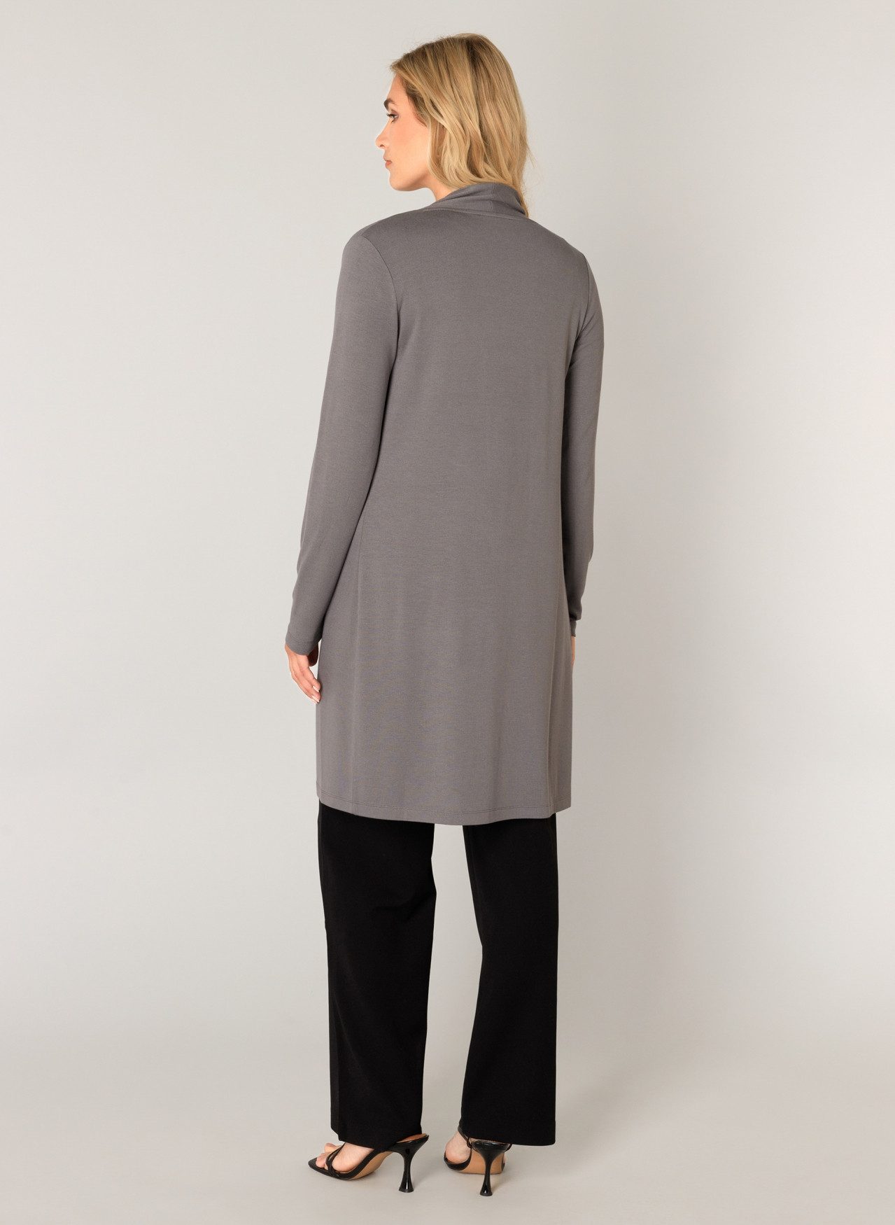 Base Level Longstrickjacke Yayla long ohne Verschluss