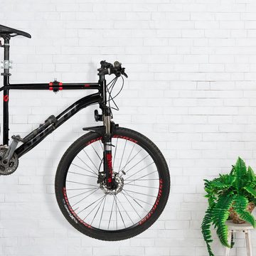 relaxdays Fahrrad-Montageständer Fahrrad Montageständer für die Wand