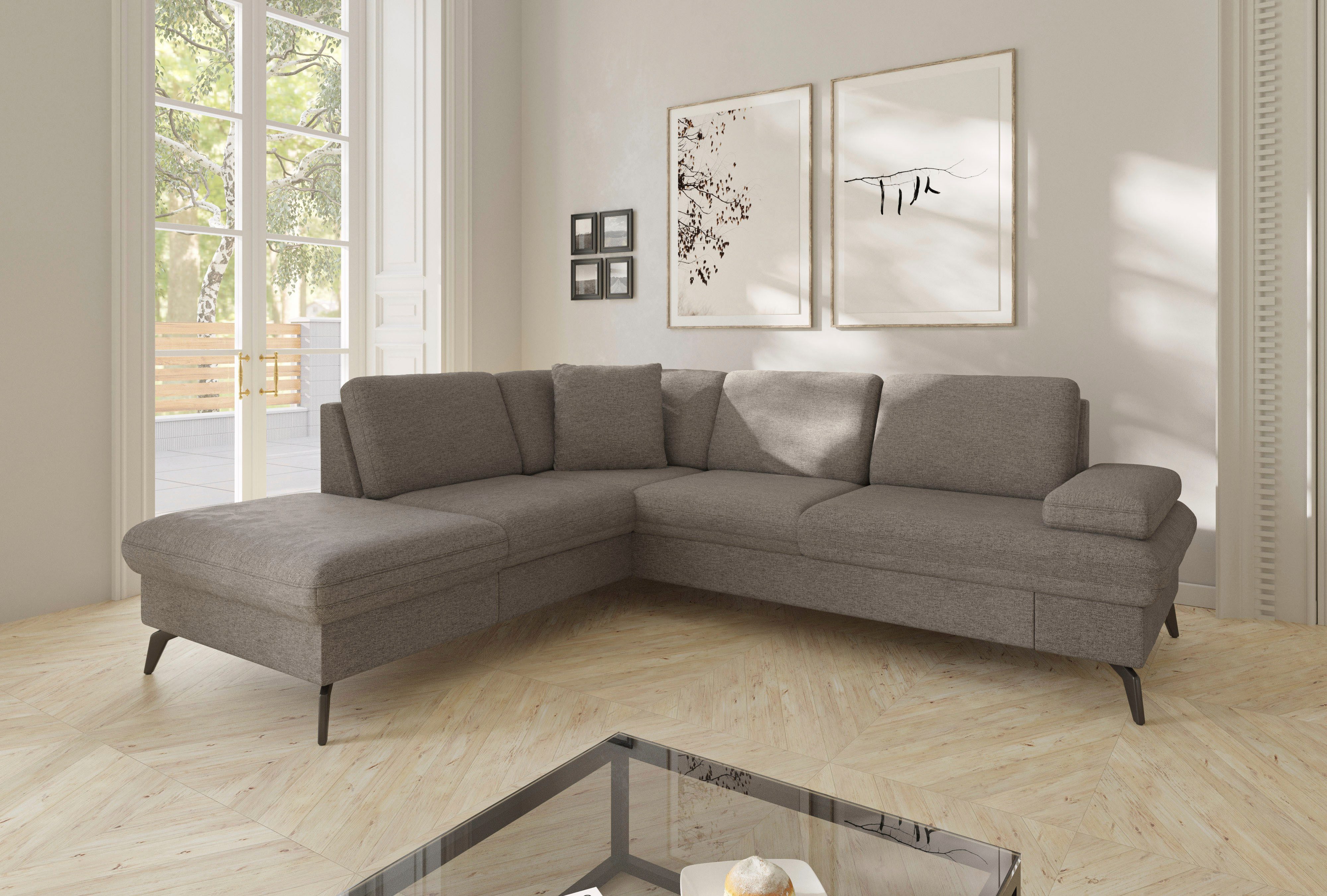 sit&more Ecksofa Morris Jubi L-Form, B: günstig online kaufen