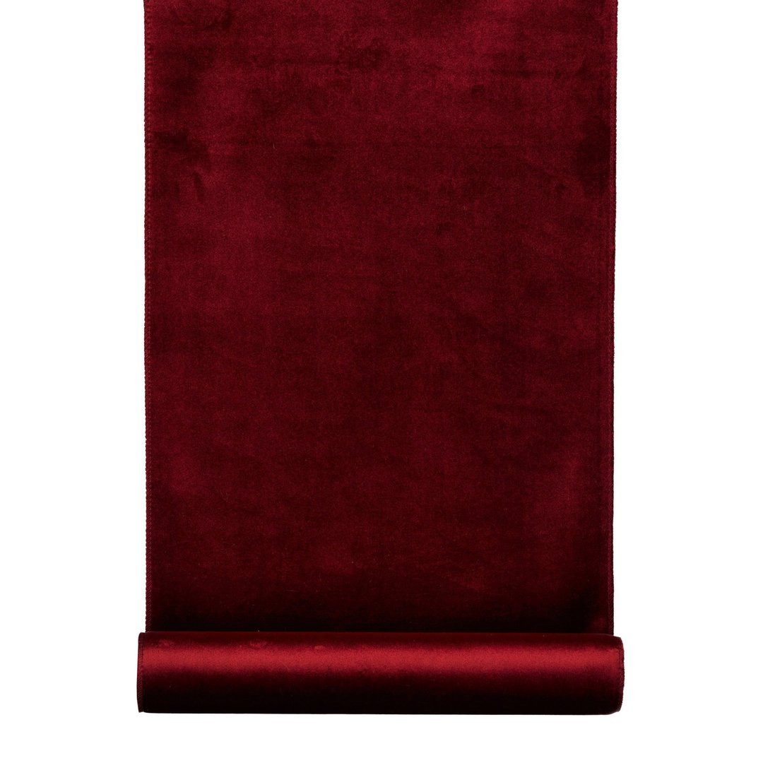 Gasper Tischläufer 1 Rolle SAMT Dekostoff. Tischläufer, Tischband 35cm/1,8m günstig online kaufen