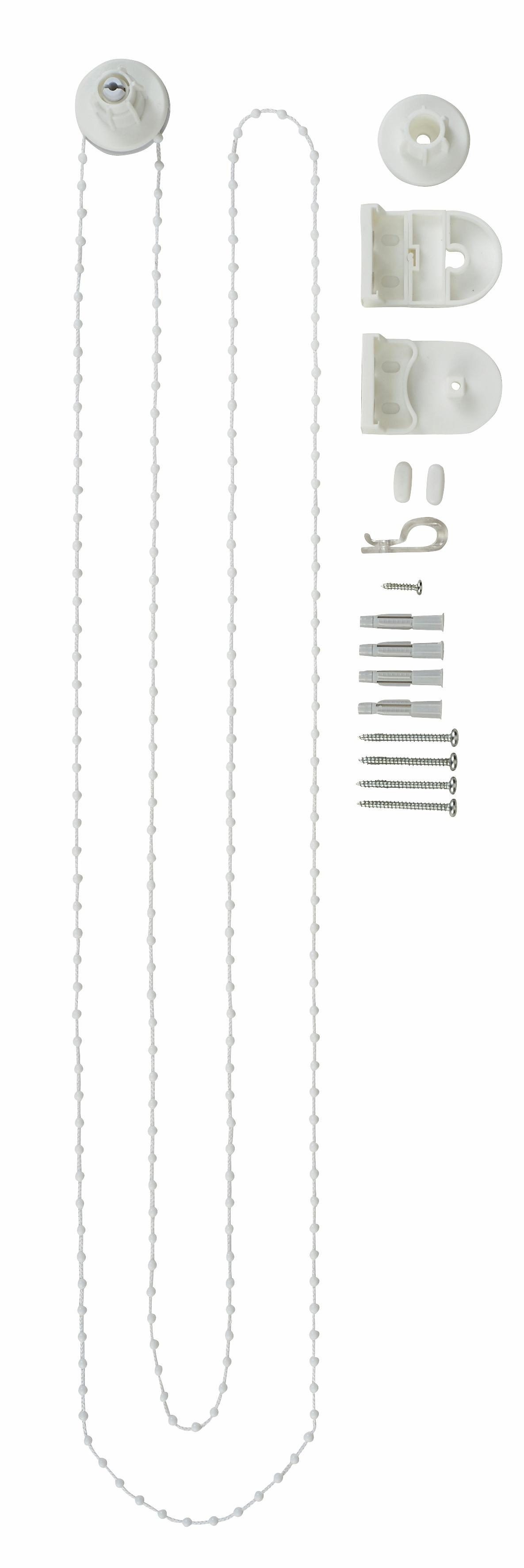 Seitenzugrollo Amelie, Good Life, Lichtschutz, mit Bohren, verschraubt, 1 Stück