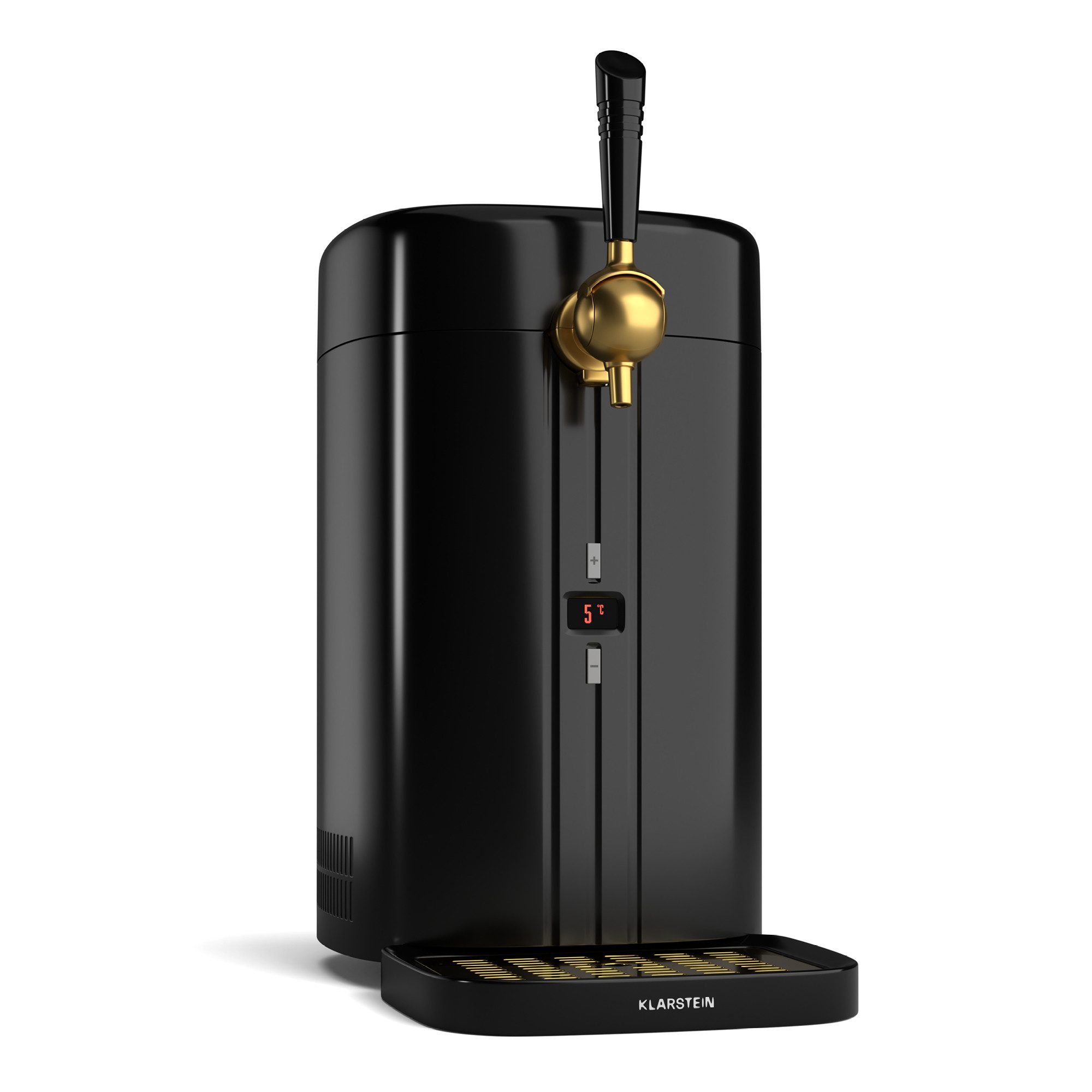 Klarstein Bierzapfanlage FrostBrew Bierzapfanlage, Getränkespender Zapfanlage 5 L 60W LED