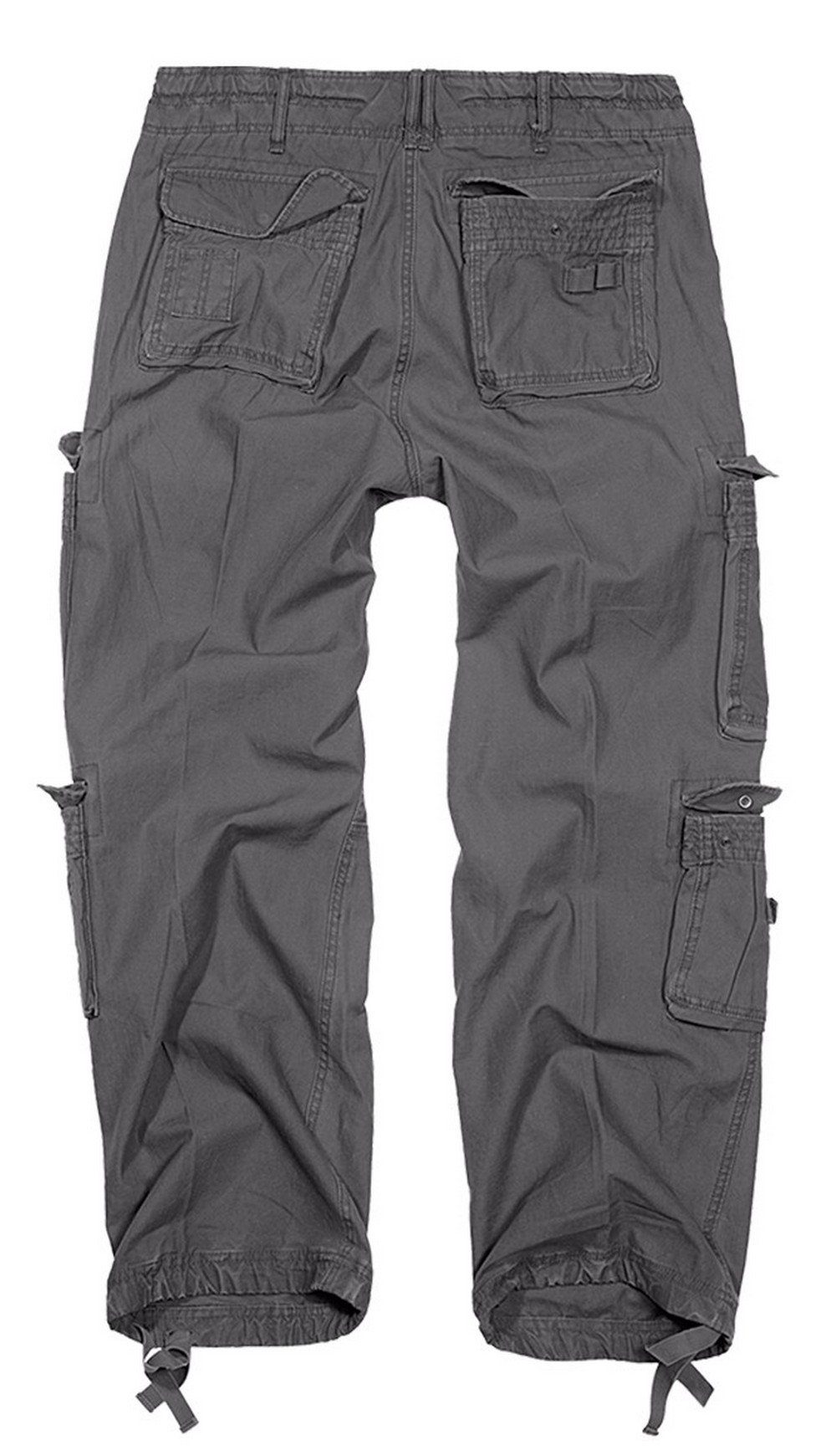 Pure Trouser Grey Charocal Vintage Brandit Cargohose