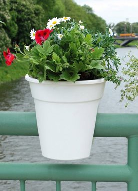 KHW Balkonkasten »Flowerclip« (Set, 3 St), Ø 27 cm