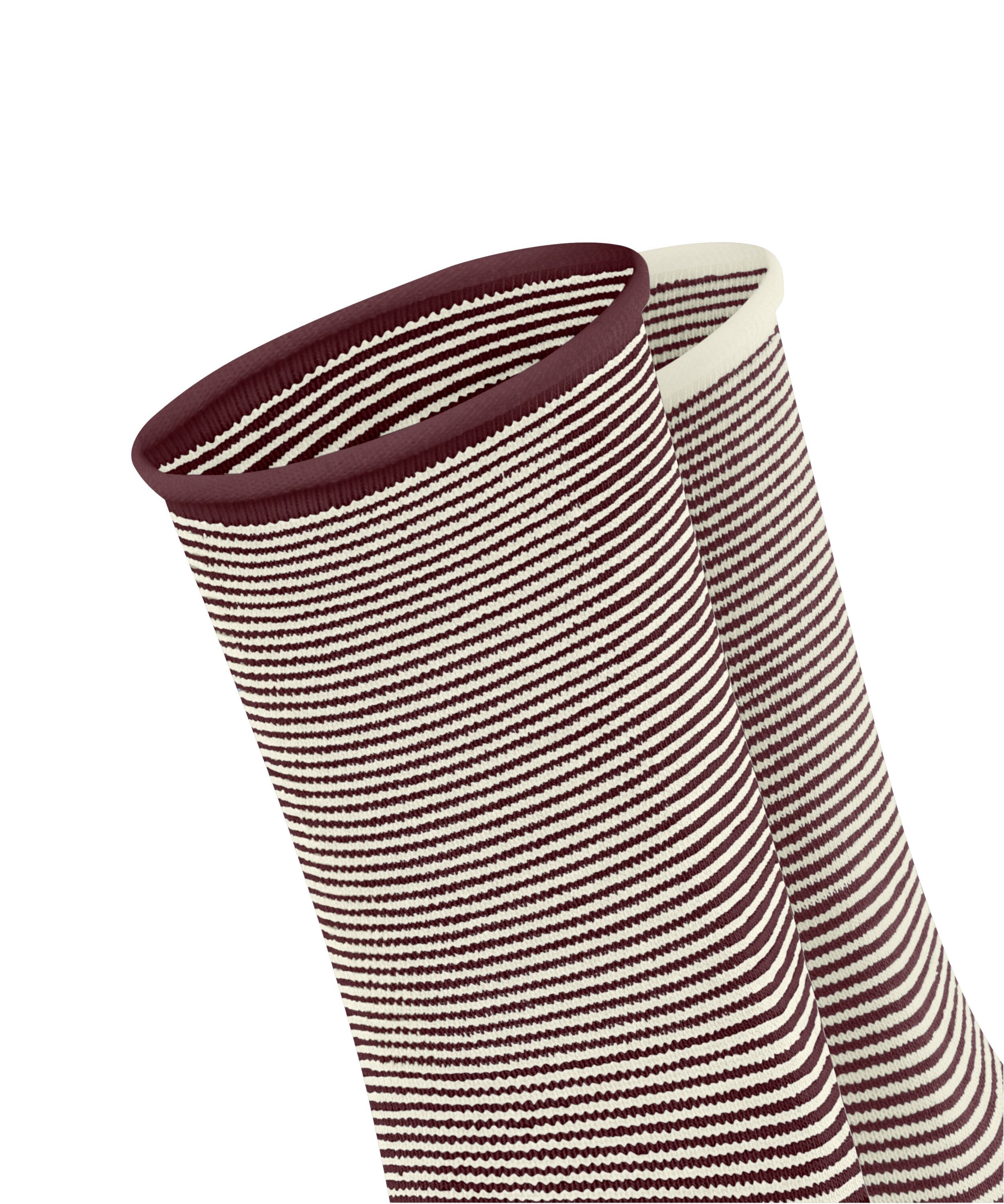 Esprit Socken Allover Stripe 2-Pack (2-Paar) aus Biobaumwolle