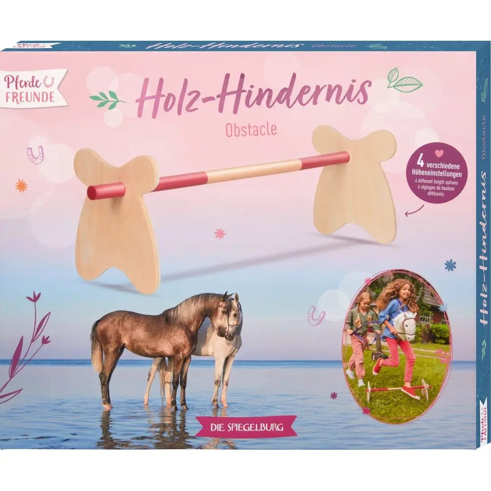 COPPENRATH DIE SPIEGELBURG Spielzeug-Gartenset Holz-Hindernis - Pferdefreunde