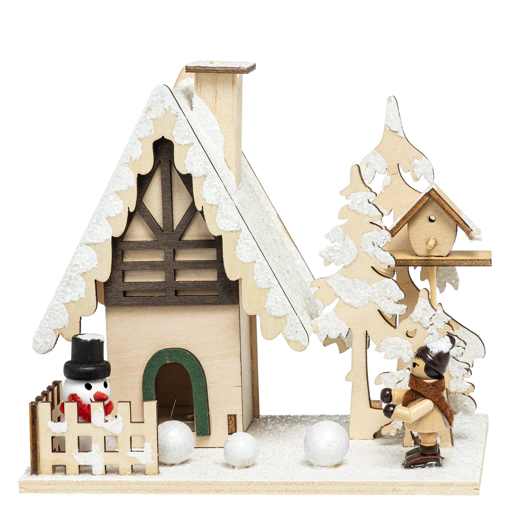 SIKORA Weihnachtsfigur RM-Z04 großes Räucherhaus aus günstig online kaufen