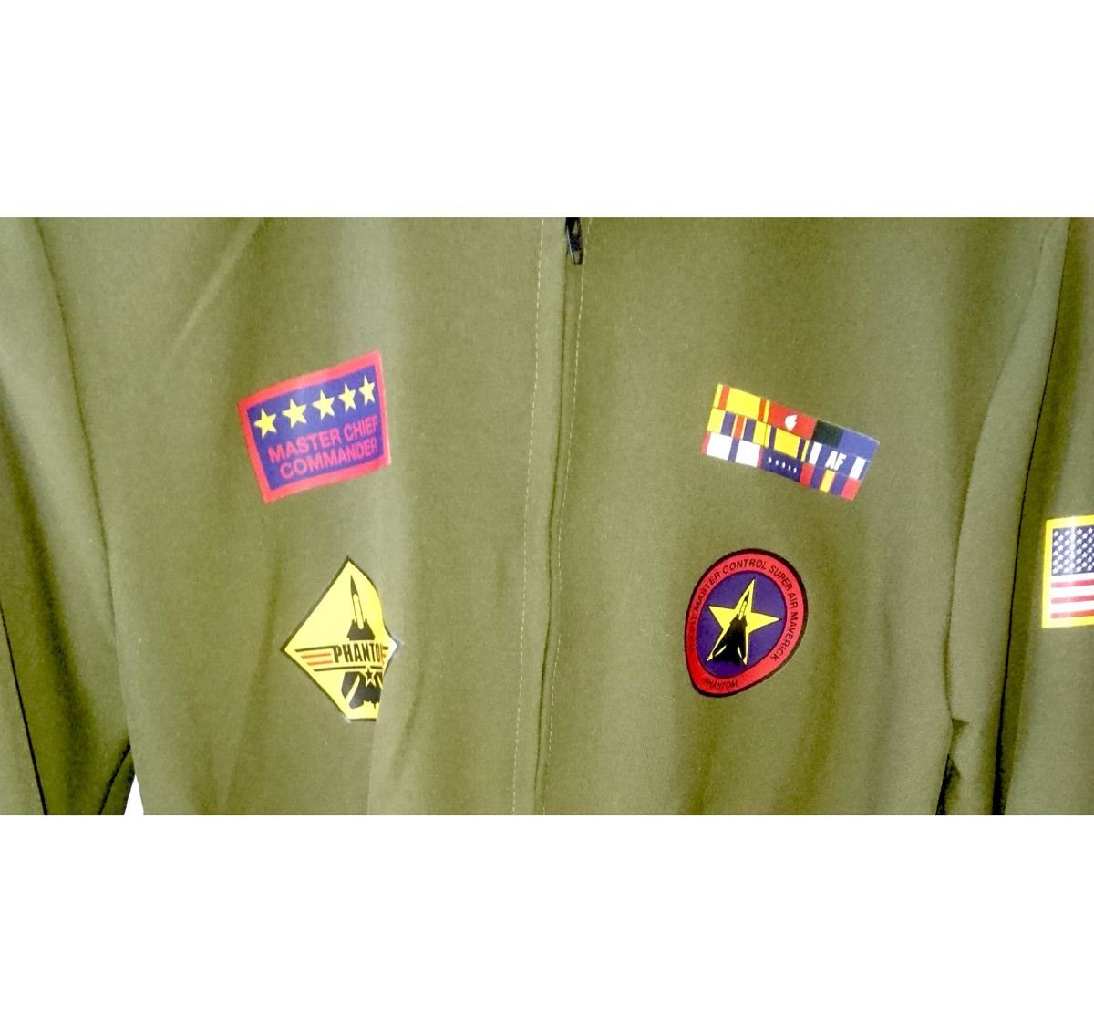 Fries Kostüm Kampfpilotin Uniform Overall für Damen