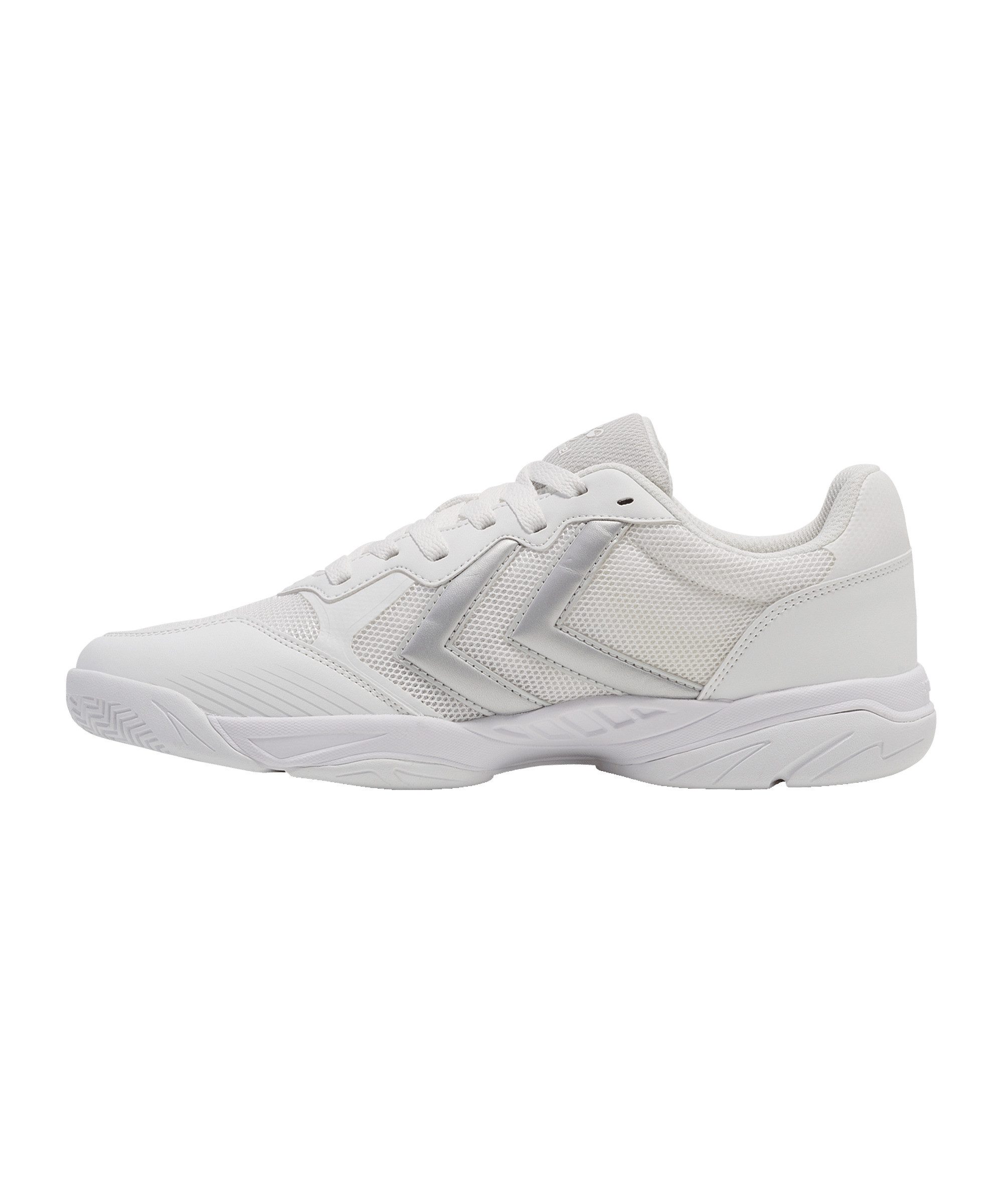 hummel Hummel Weiß Herren Hallenschuh