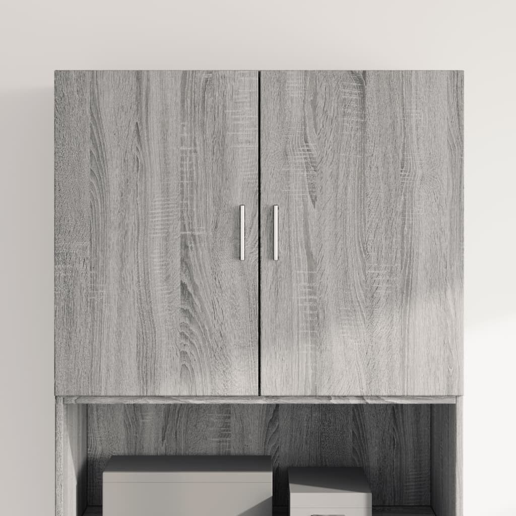 vidaXL Hängeschrank Wandschrank Grau Sonoma 80x42,5x64 günstig online kaufen