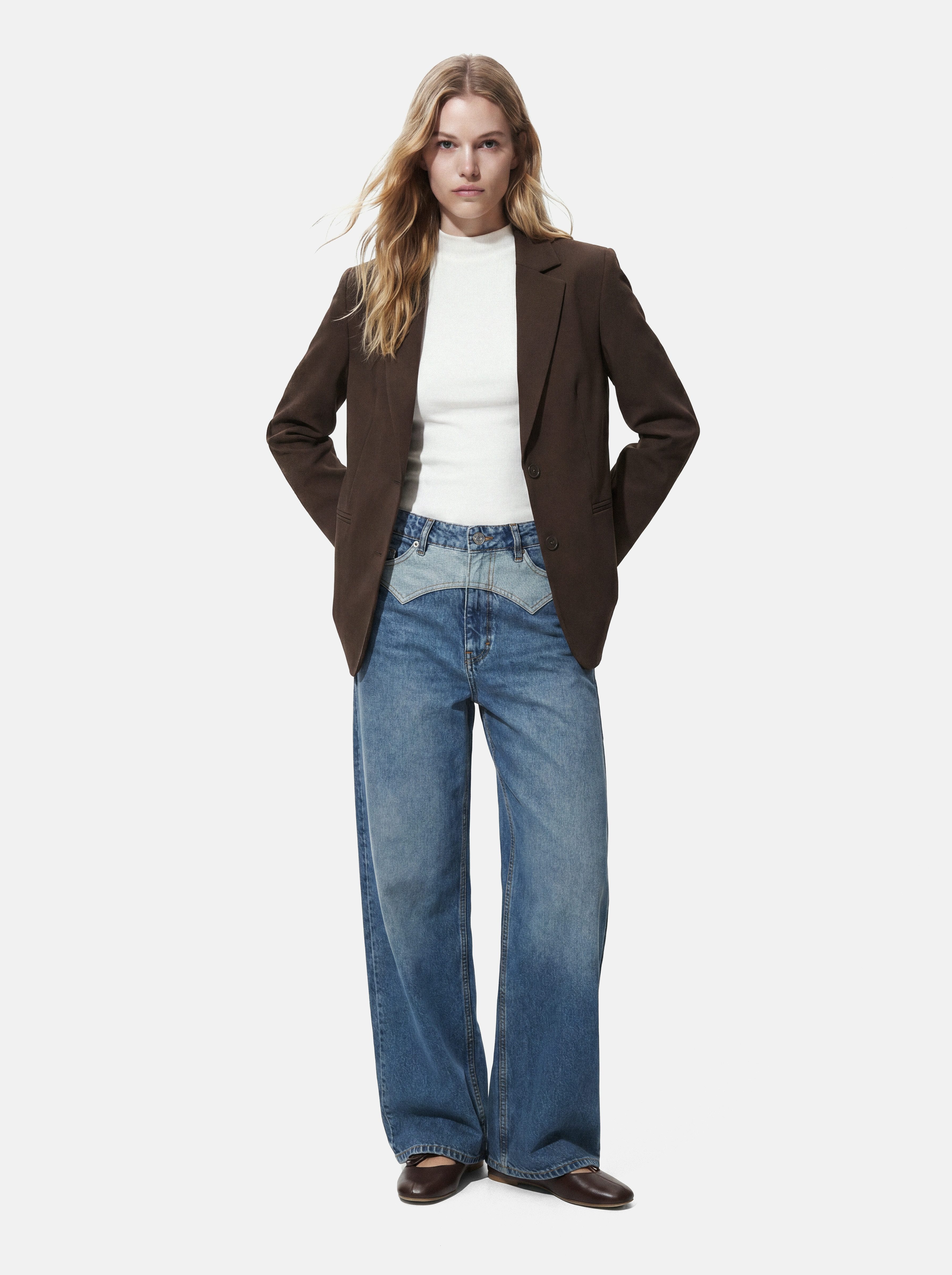 pieces Longblazer PCBOSELLA LS LOOSE BLAZER NOOS BC Materialmix